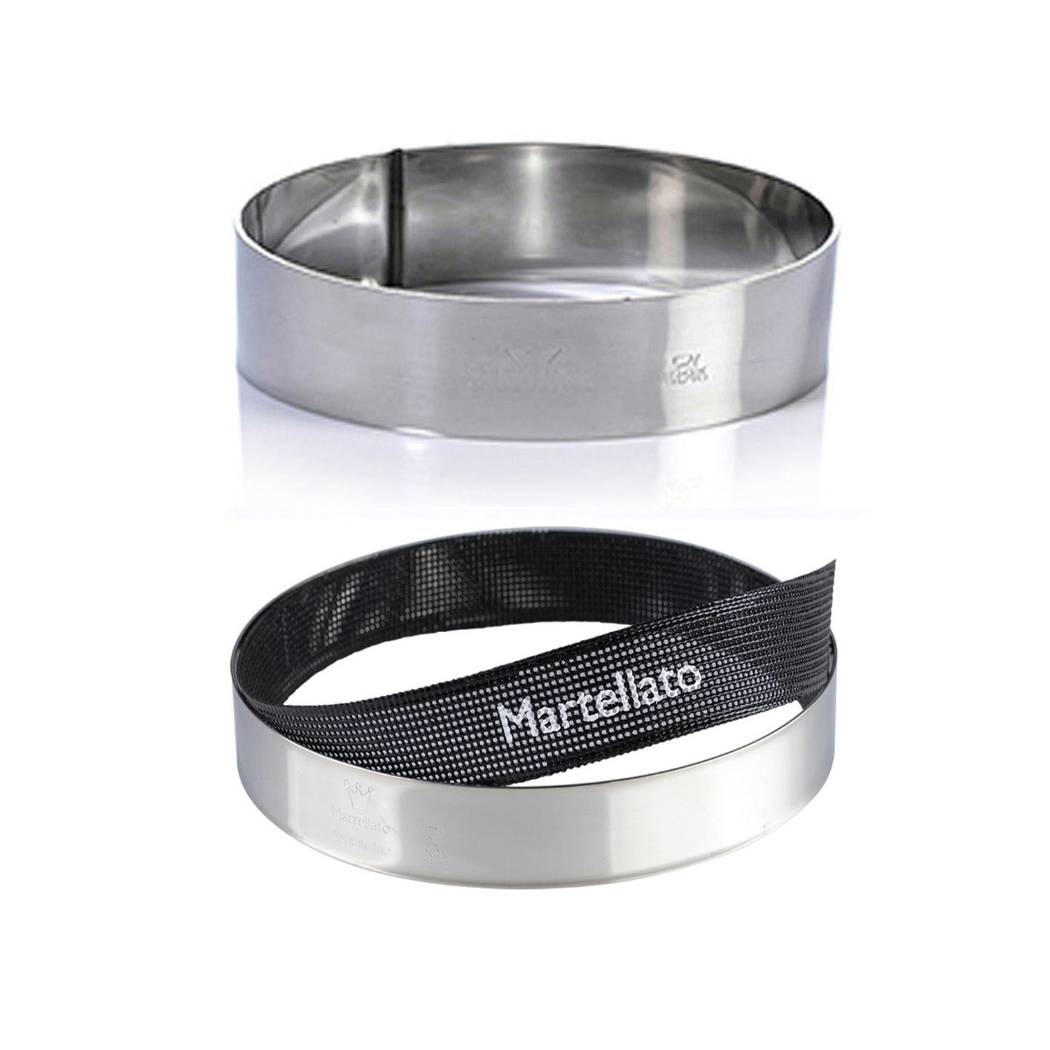 MOLDE DE ANEL EM AÇO INOXIDÁVEL. DIAM 16H5CM