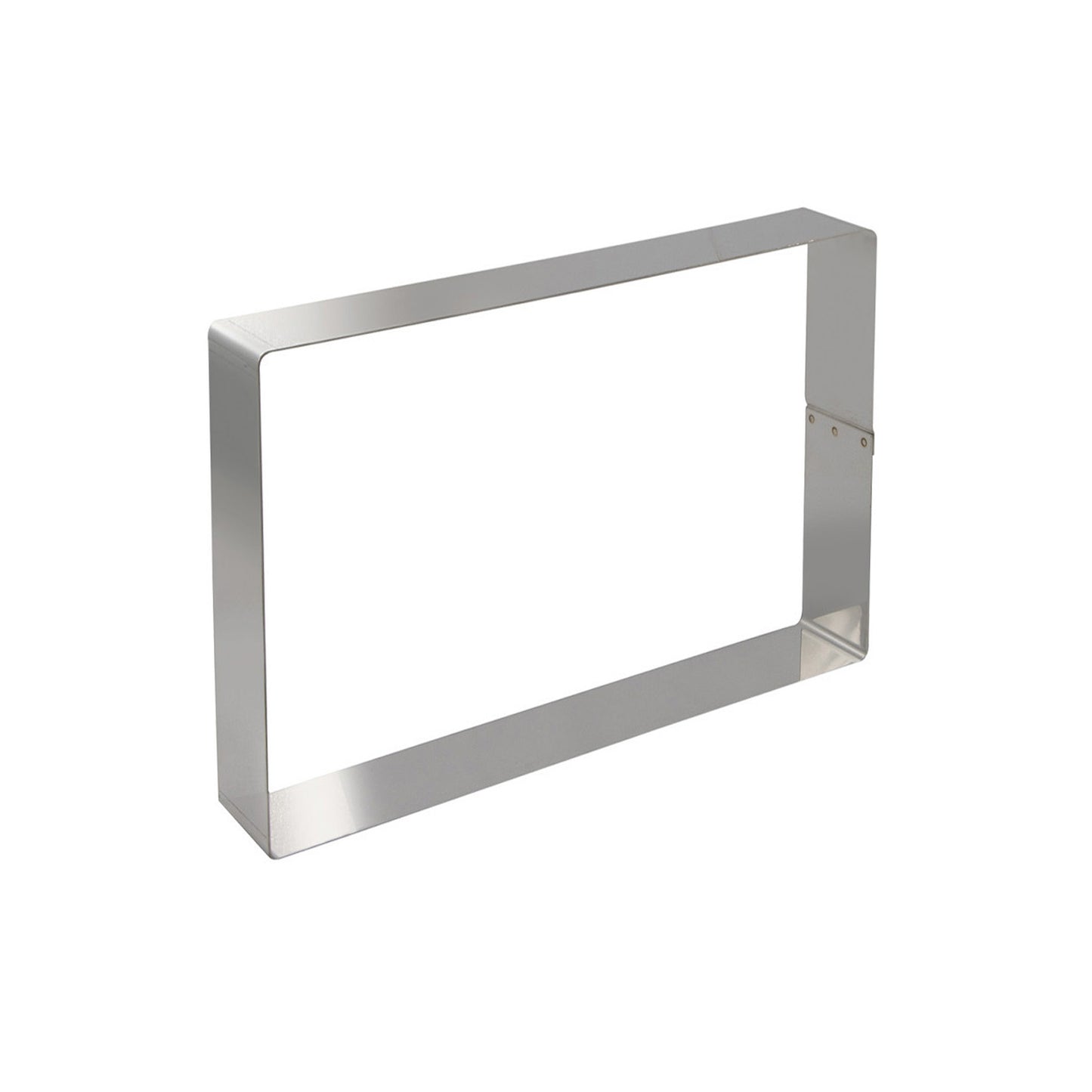 RECTANGULAR STAINLESS STEEL MOULD. 38.2X26.2H4CM