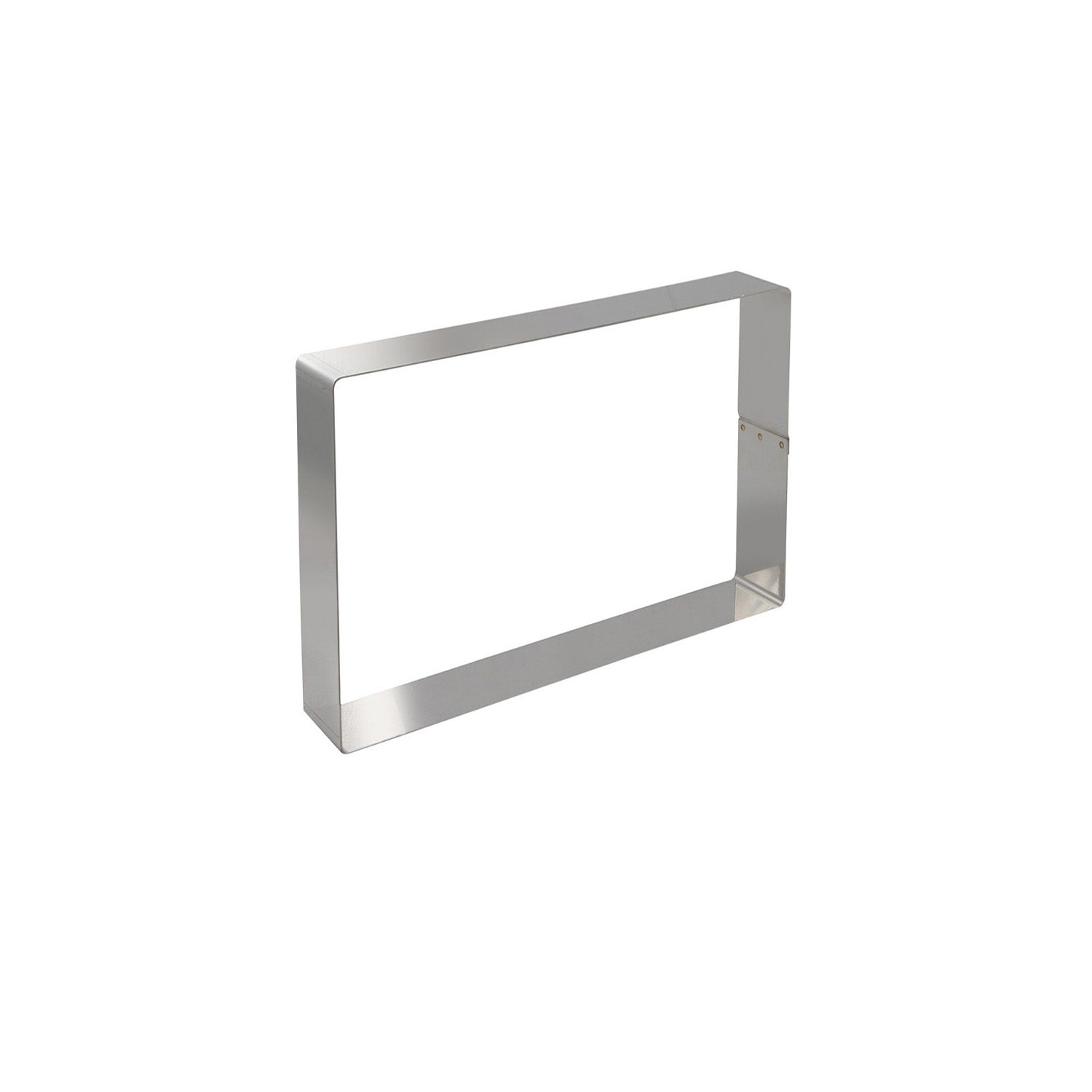 RECTANGULAR STAINLESS STEEL MOULD. 24.3X14.2H4CM