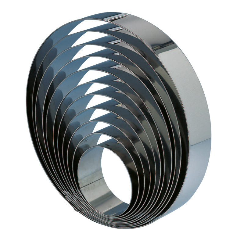 FORMA ARO AÇO INOX 4 CM 24 CM