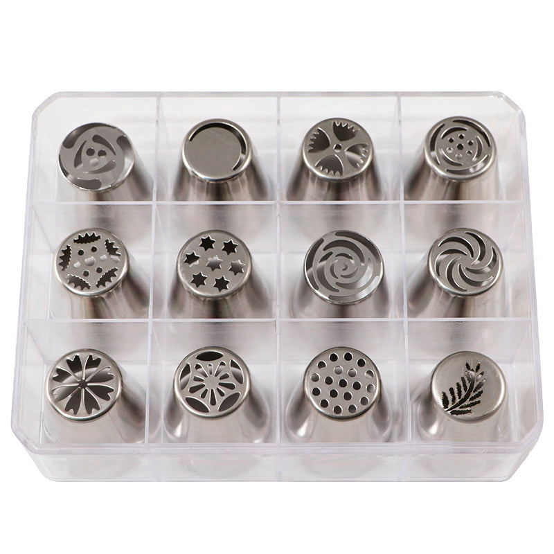 KIT 12 BICOS  RUSSO AÇO INOXIDABLE Ø 37X42MM