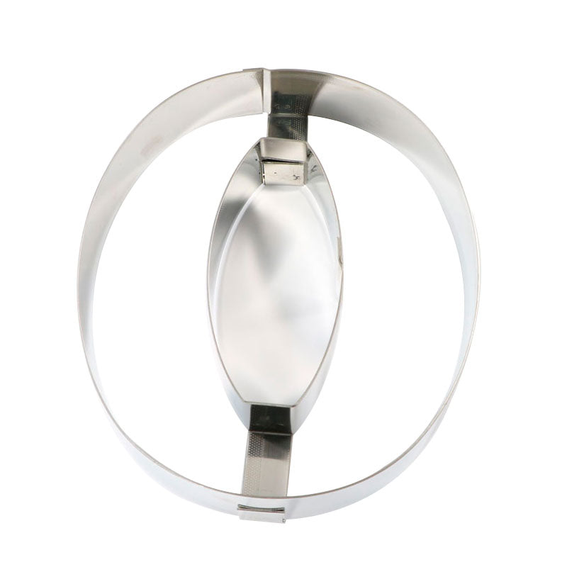 FORMA INOX BOLO NÚMERO ZERO 20 x 16 x 4 CM