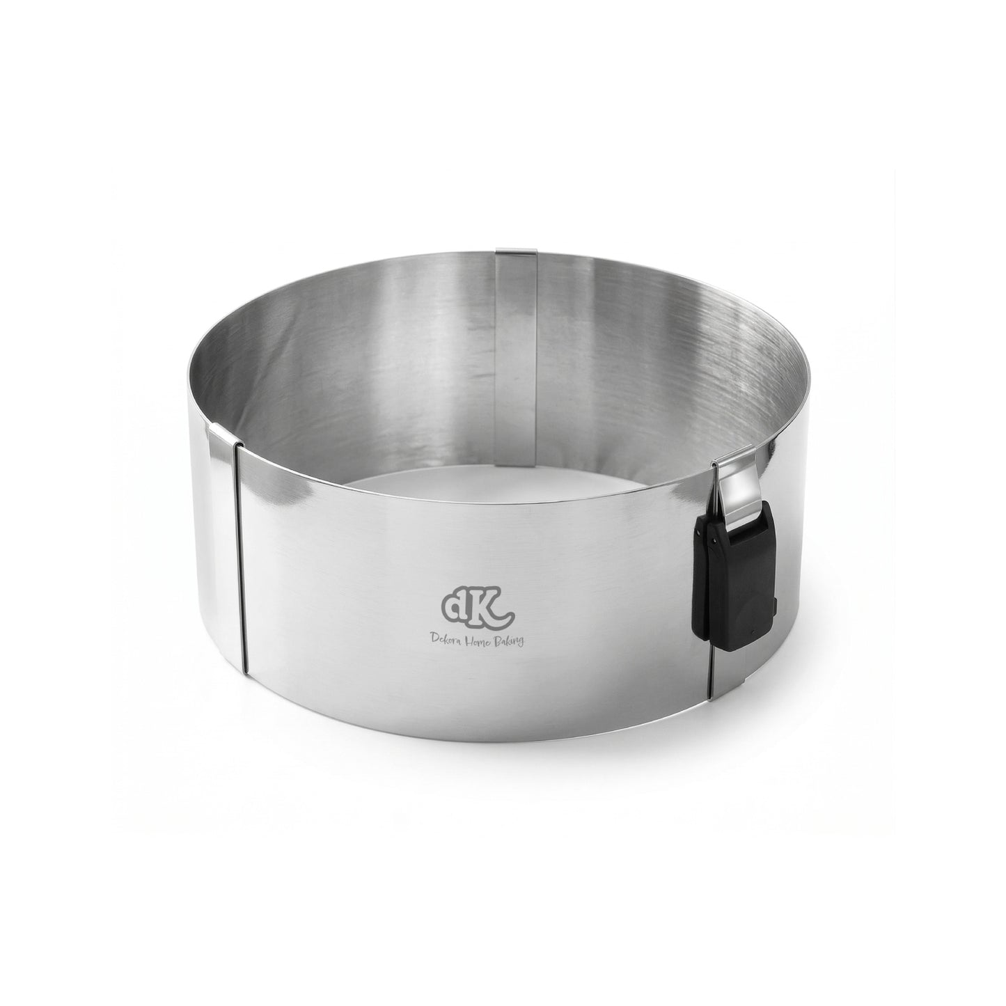 EXTENDABLE ROUND STAINLESS STEEL MOULD Ø 18-30 H 10CM- HOME
