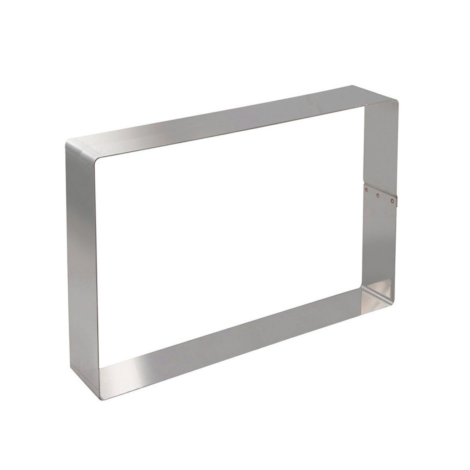 MOLDE RECTANGULAR ACERO INOX 59 x 39,5 X H 5CM