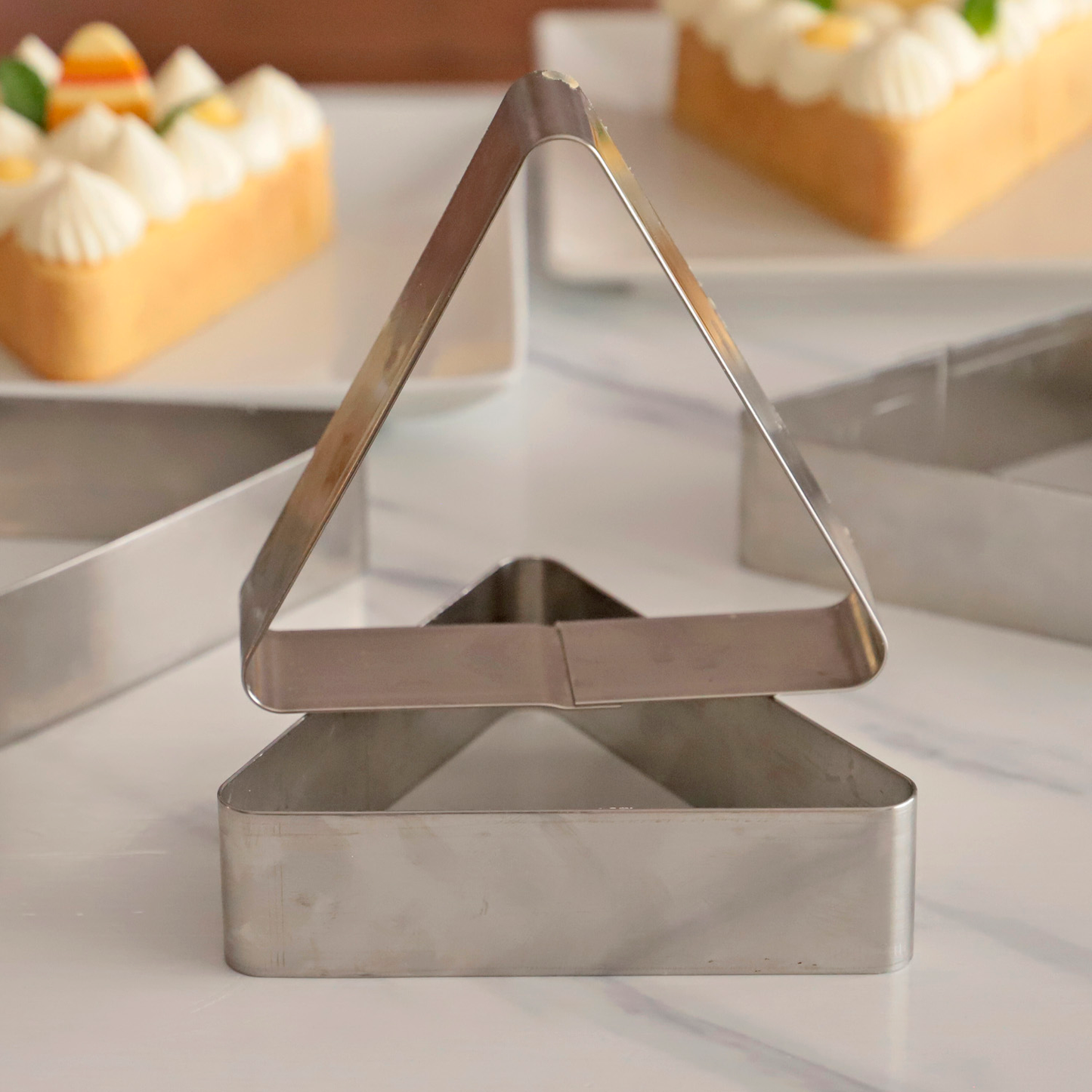 STAINLESS STEEL MOULD NEW YORK ROLL 120X116 H 35 MM