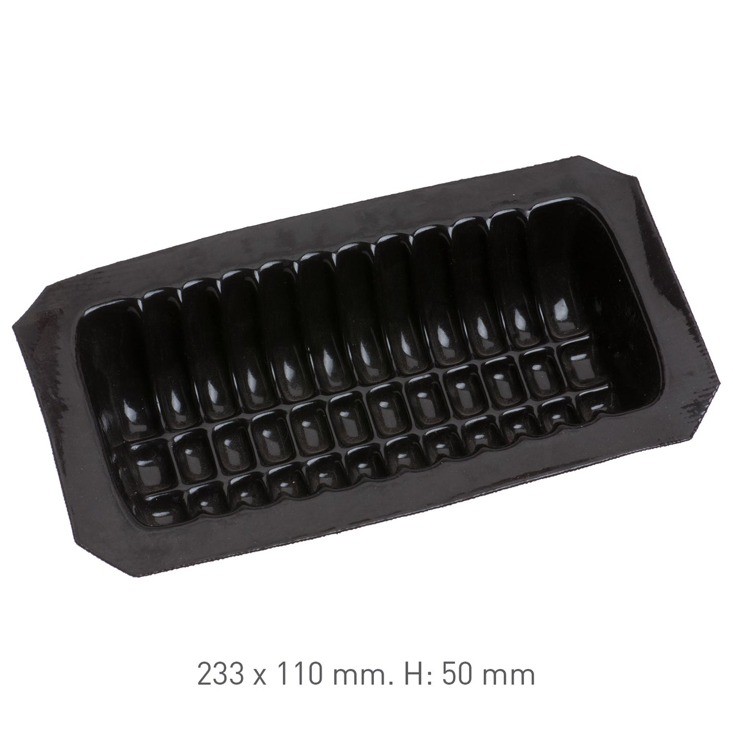 MOLDE SILICONA CAKE ACANALADO 110X233MM H 50MM Vol 78CL