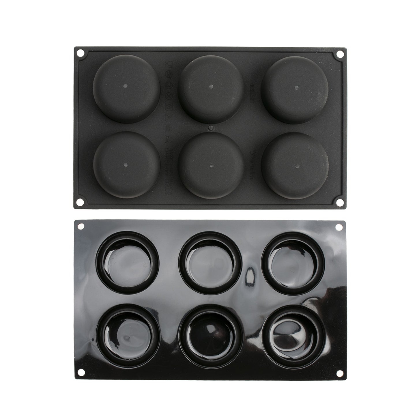  6 MOULES CERCLE DIAM69XH35MM