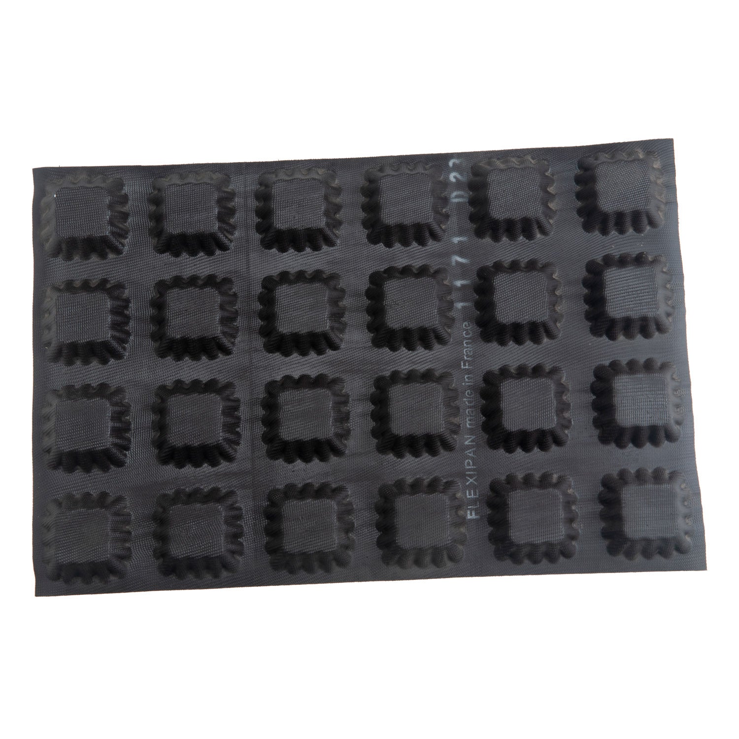 FLEXIPAN FLUTED SQUARE TARTLETS 78X78CM H20MM Vol 70ML