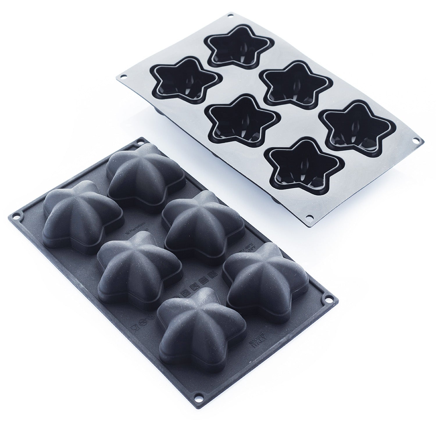 6 MARINA MOULDS 77X74XH40MM