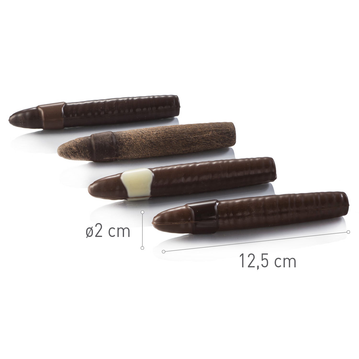 MOULE PLASTIQUE THERMOFORMÉ PUR 20MMDIAM X H125MM