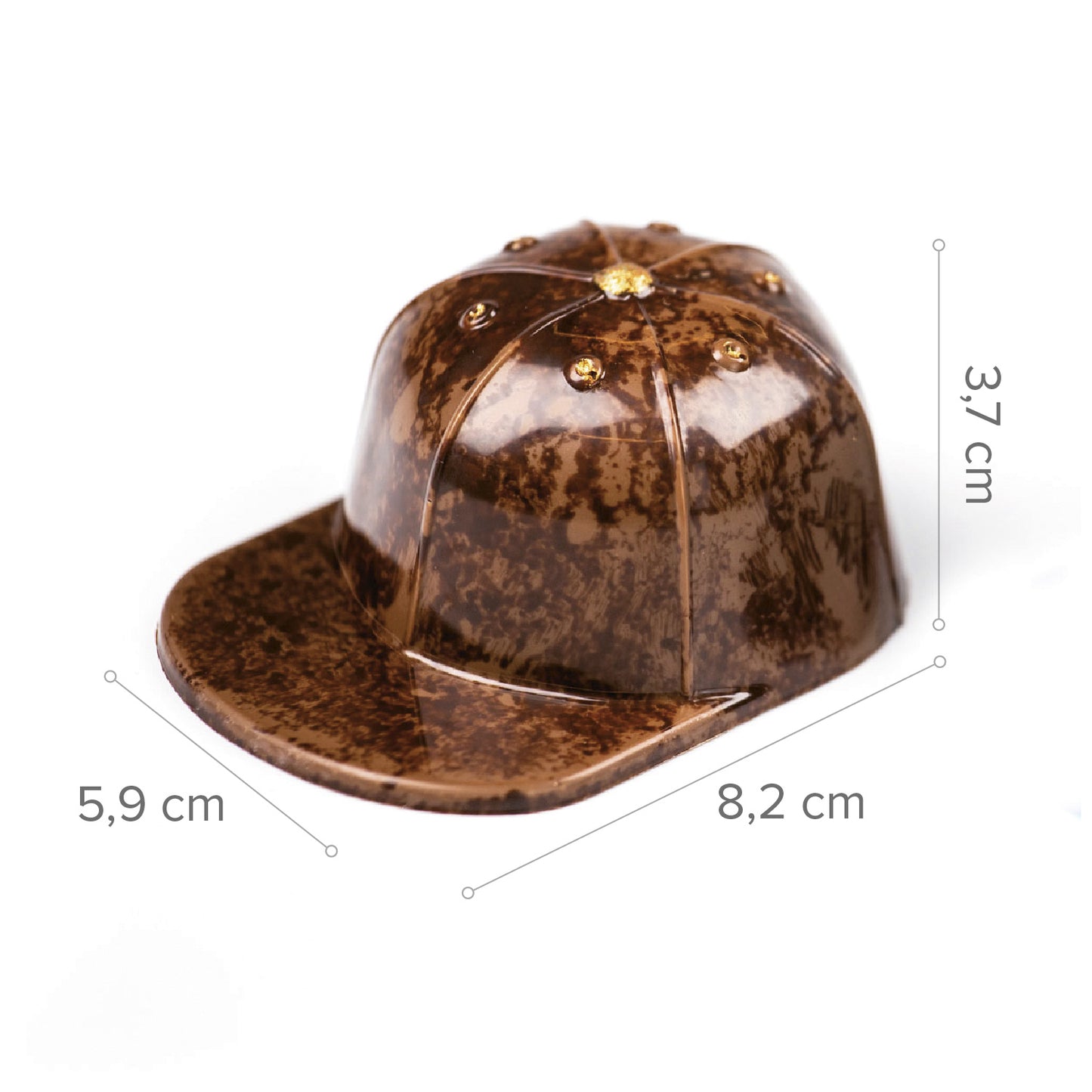 MOULE EN POLYCARBONATE GORRA 6 PIÈCES - 275 x 175 x 40,5 MM