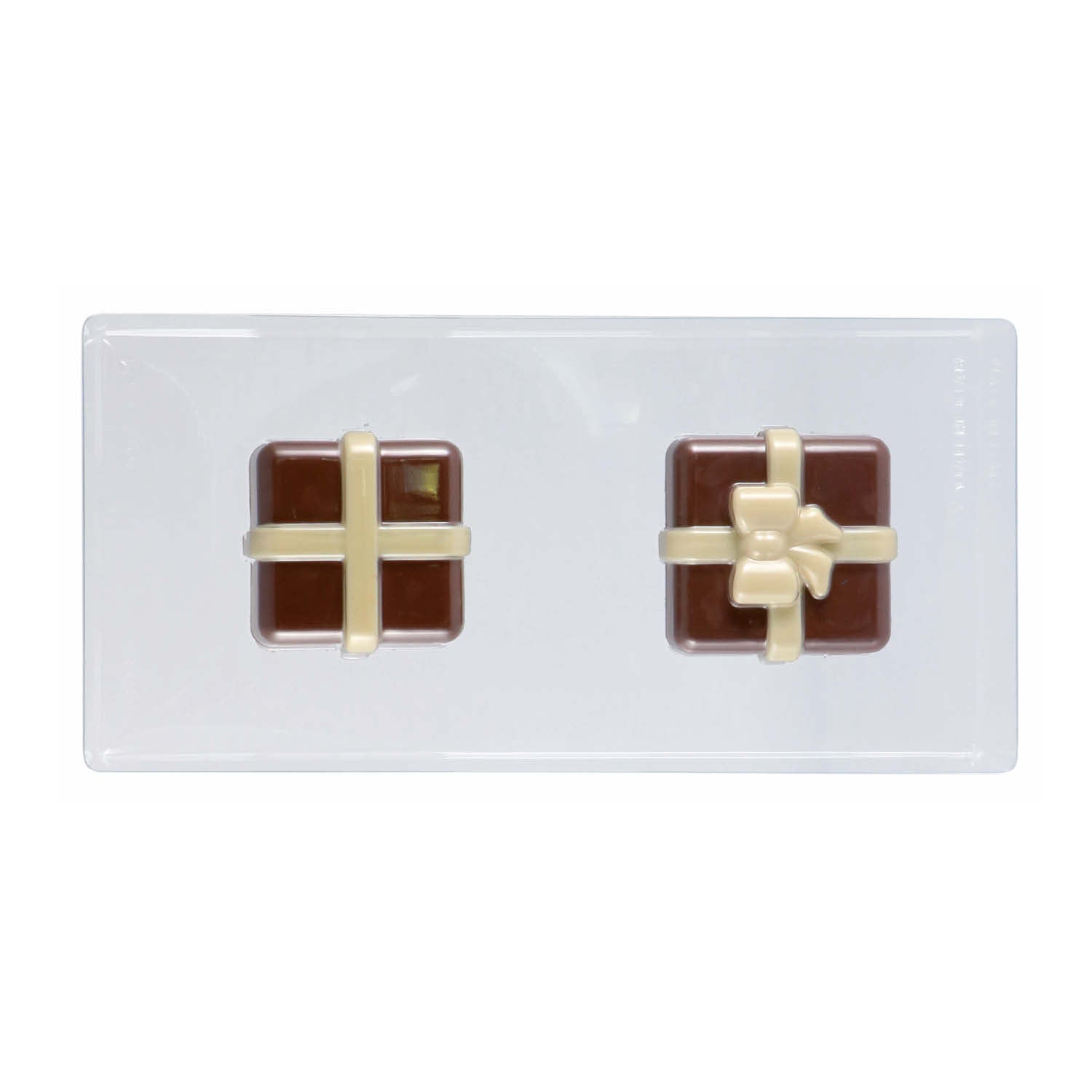 SET DI 2 STAMPI IN PLASTICA TERMOFORMATI CONFEZIONE REGALO