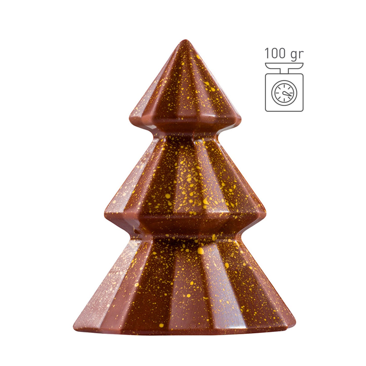 2 THERMOFORMED MOULDS CHRISTMAS TREE Ø 95 H 120 MM | 4U