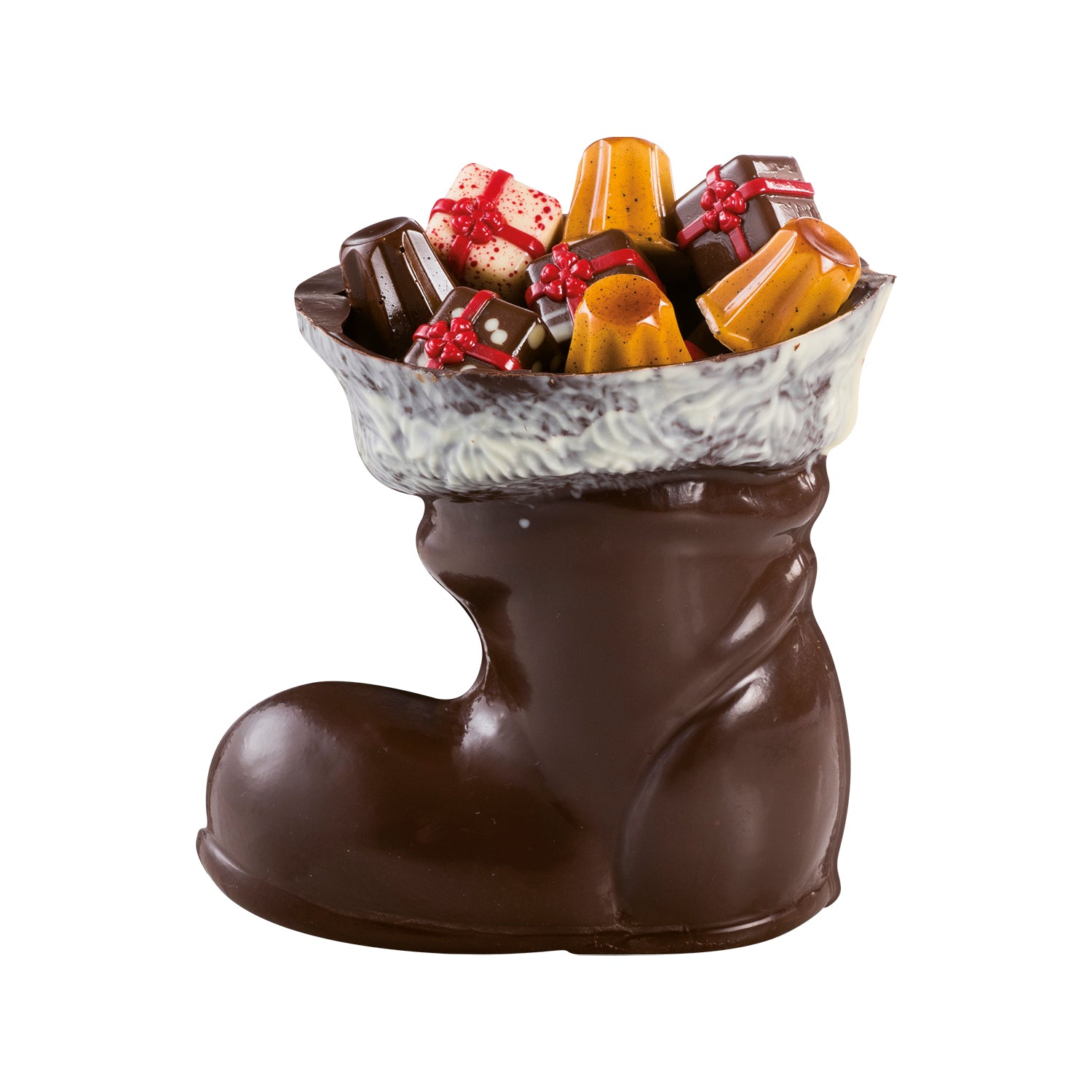 3D THERMOFORMED MOULD BOOT SANTA CLAUS H135MM