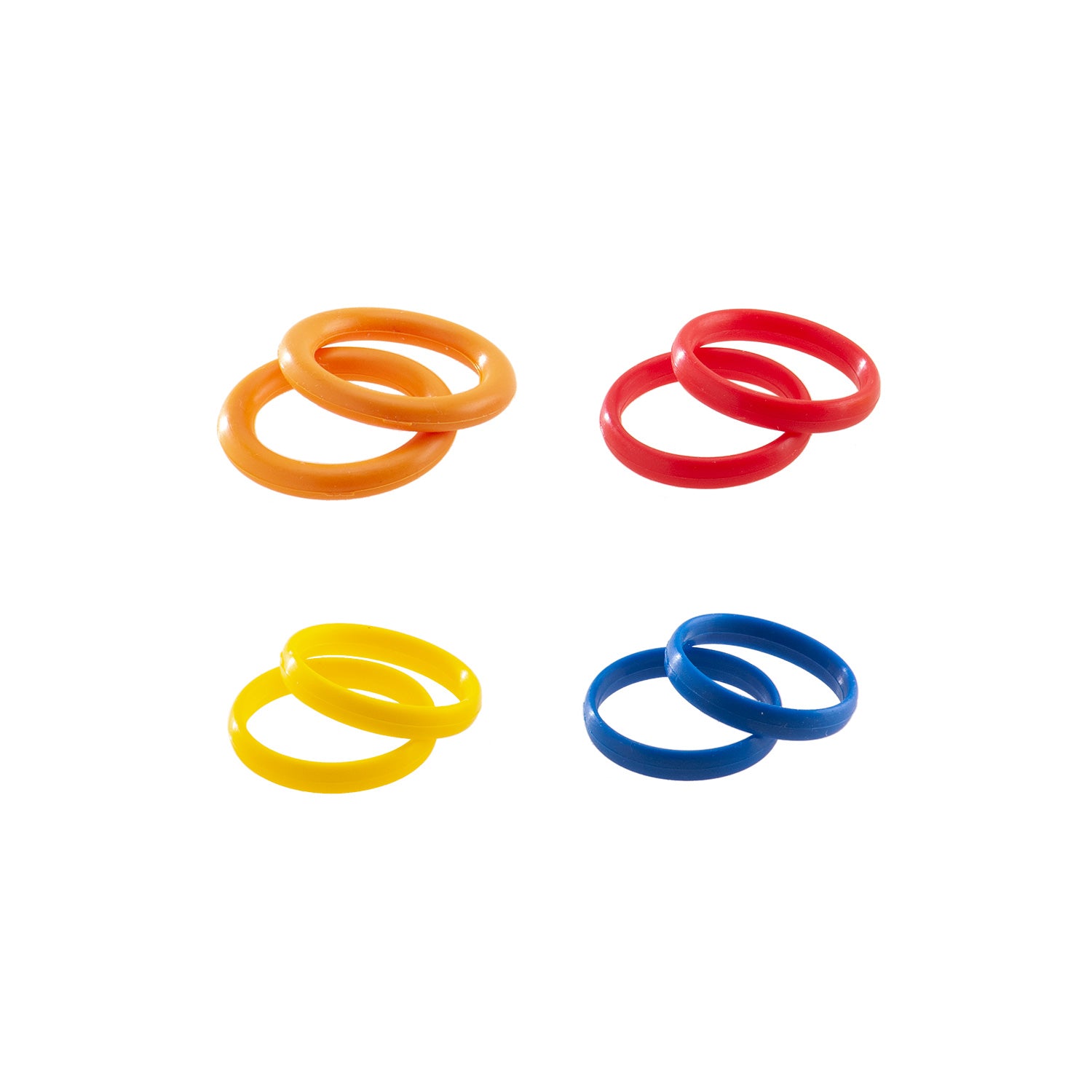 SET 8 RINGS ASSORT. FOR ROLLER Ø 25MM | 4-5-6-10MM