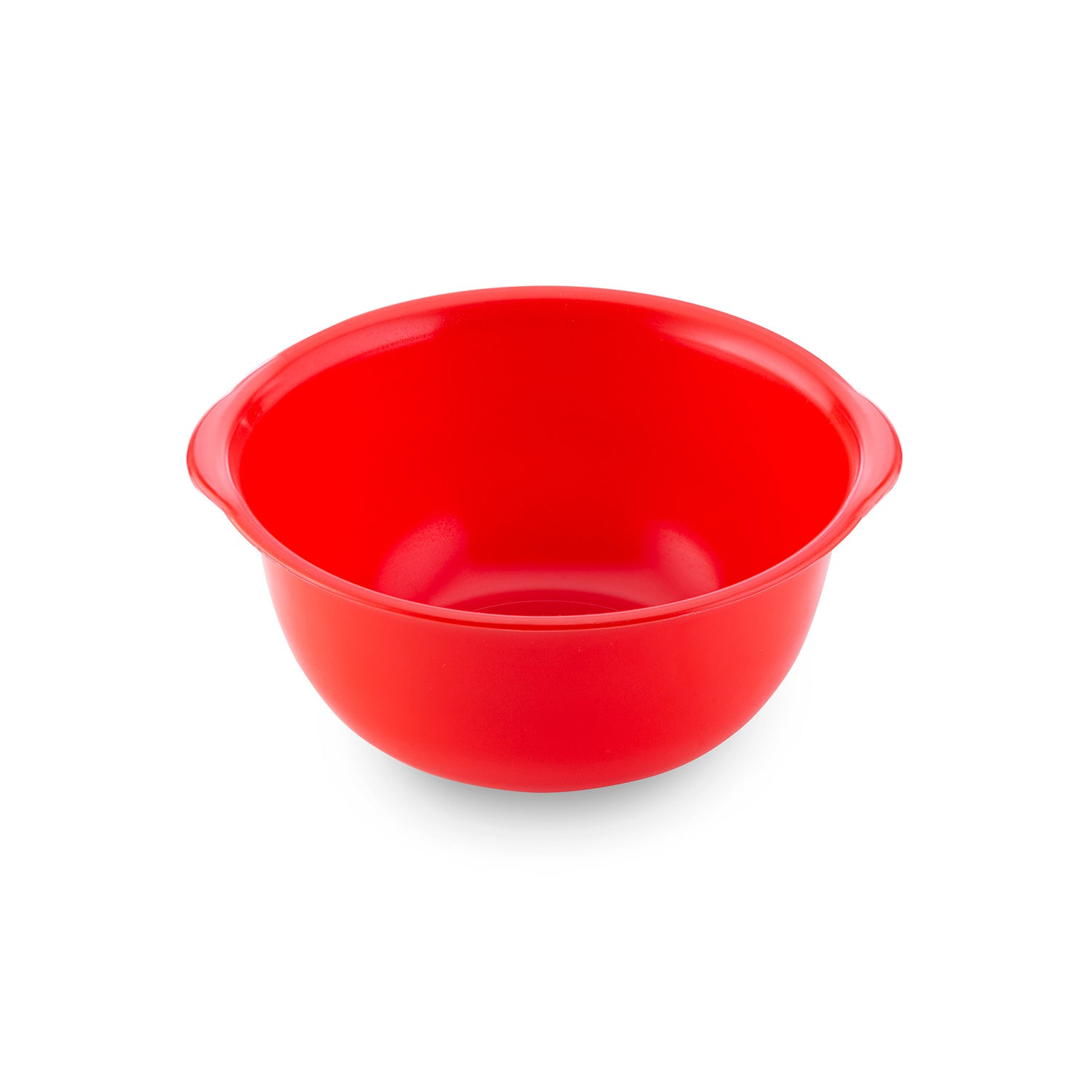 BOL PLASTIQUE ROUGE EASY GRIPE | 2.5L Ø 21CM H 10.5CM