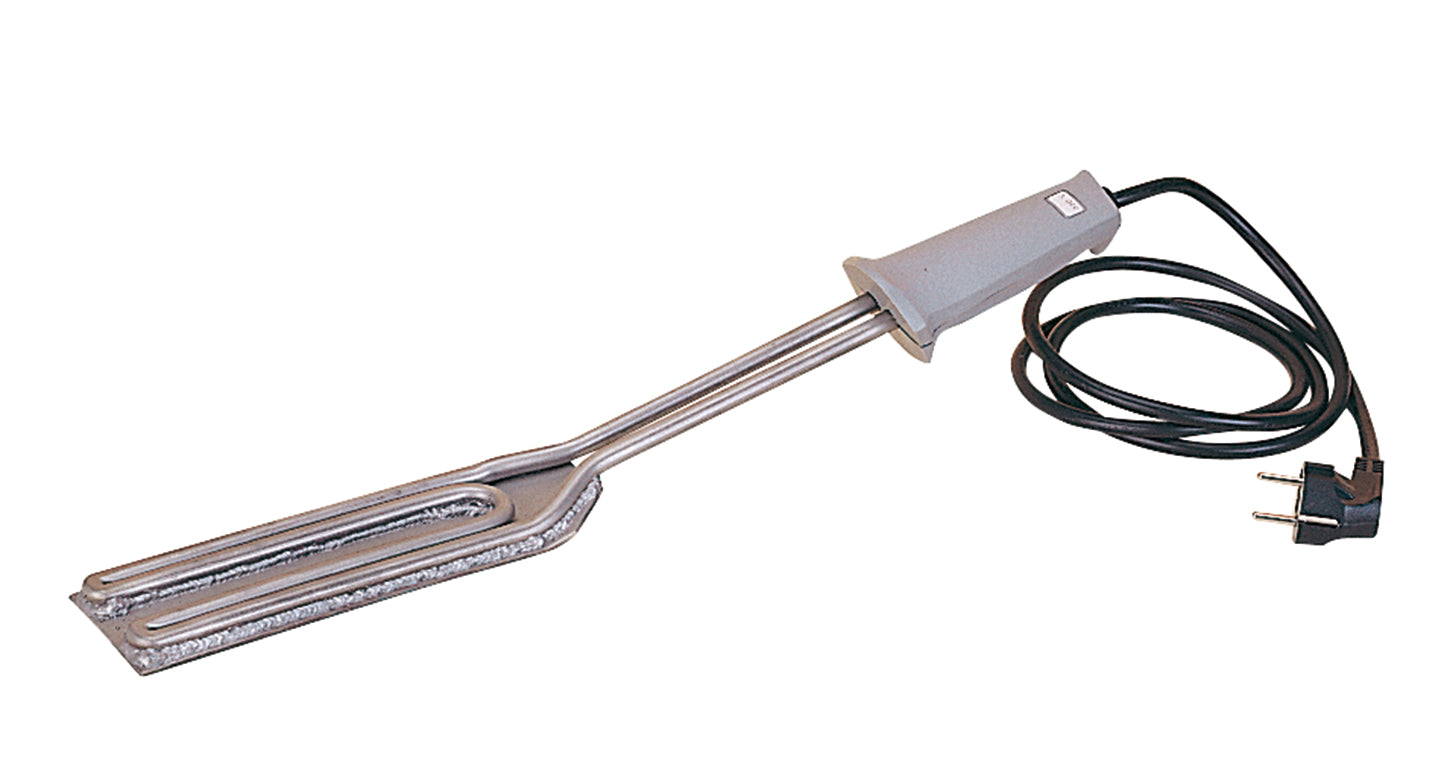 PALA ELÉCTRICA DE QUEMAR INOX RECTANGULAR 23CM 220V