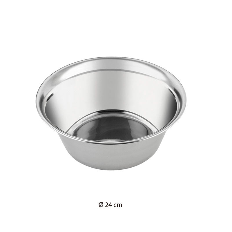 STAINLESS STEEL BOWL | 2.5L Ø 24CM H 10CM
