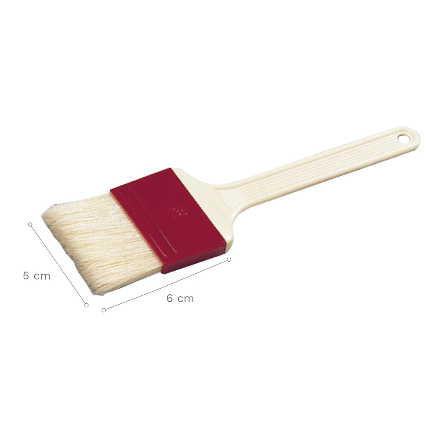 PENNELLO PASTICCERIA SCROFA NATURALE 6X5CM