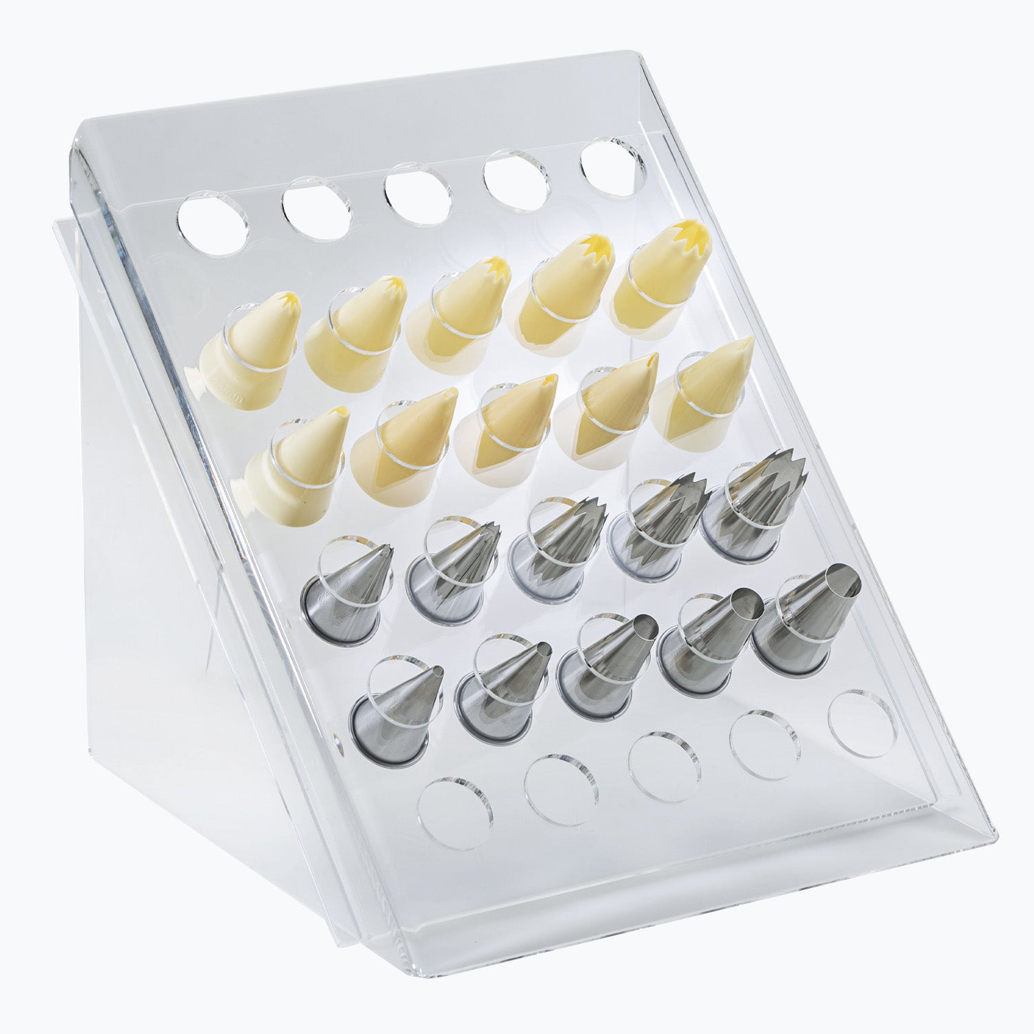 PORTA BOCCHETTE DI PMMA Ø 2,8CM