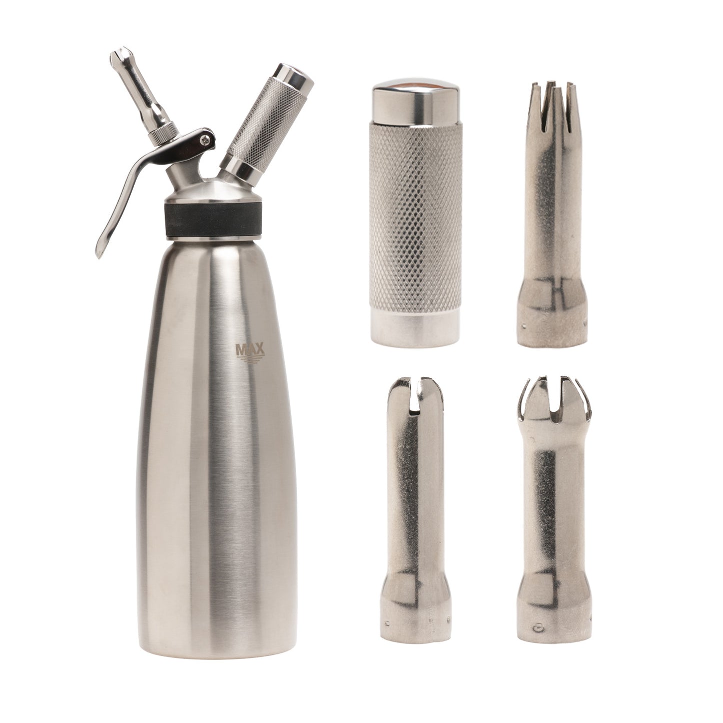SIFON ACERO INOXIDABLE PARA CREMA (N2O) 1L