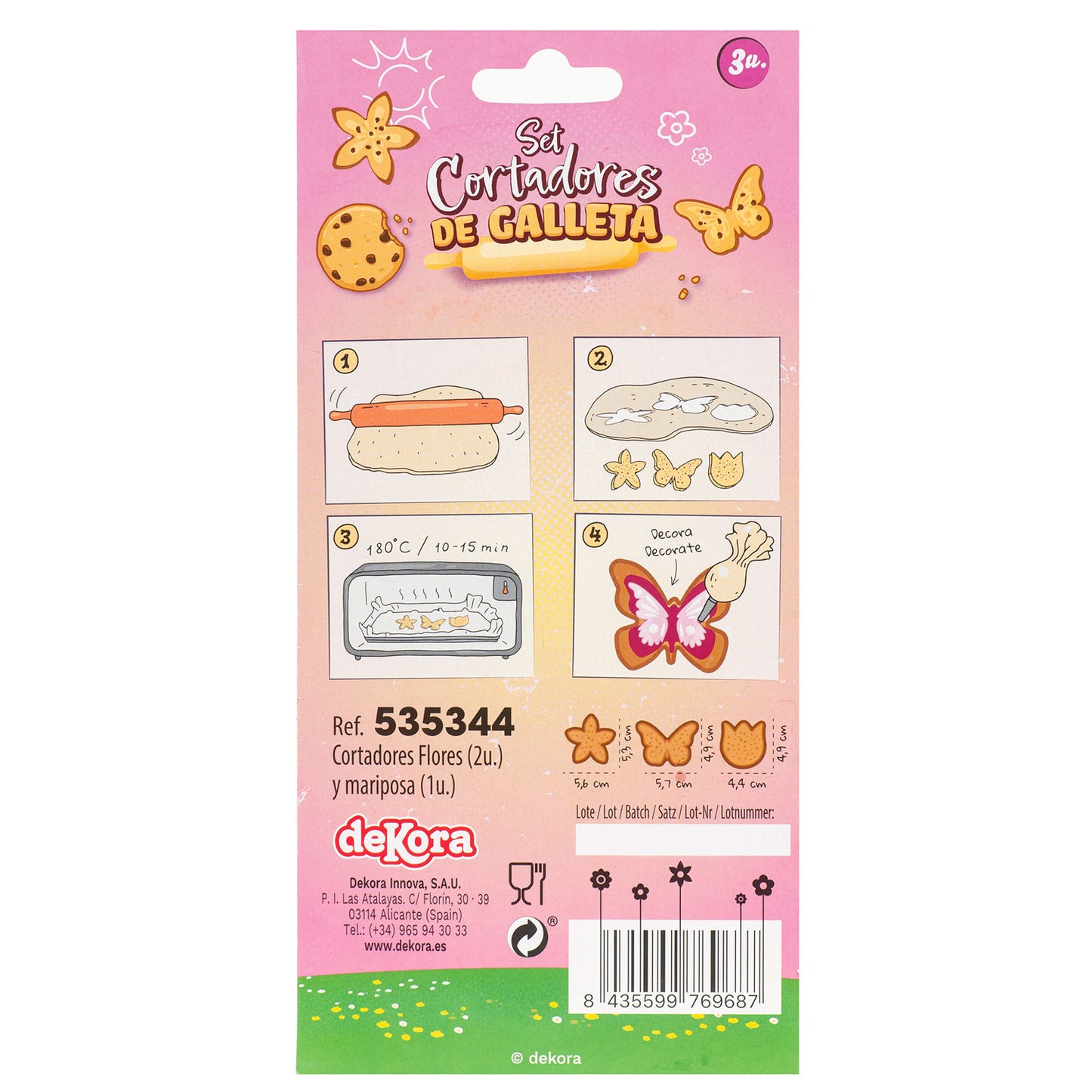 CONJUNTO 3 CORTADORES DE FLORES