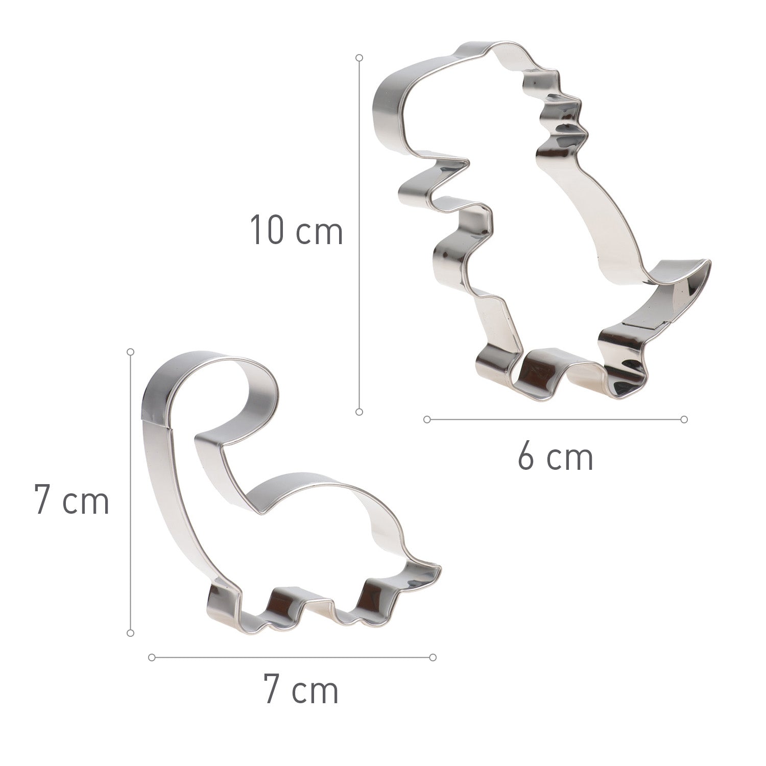 SET 2 CORTADORES DINOSAURIOS