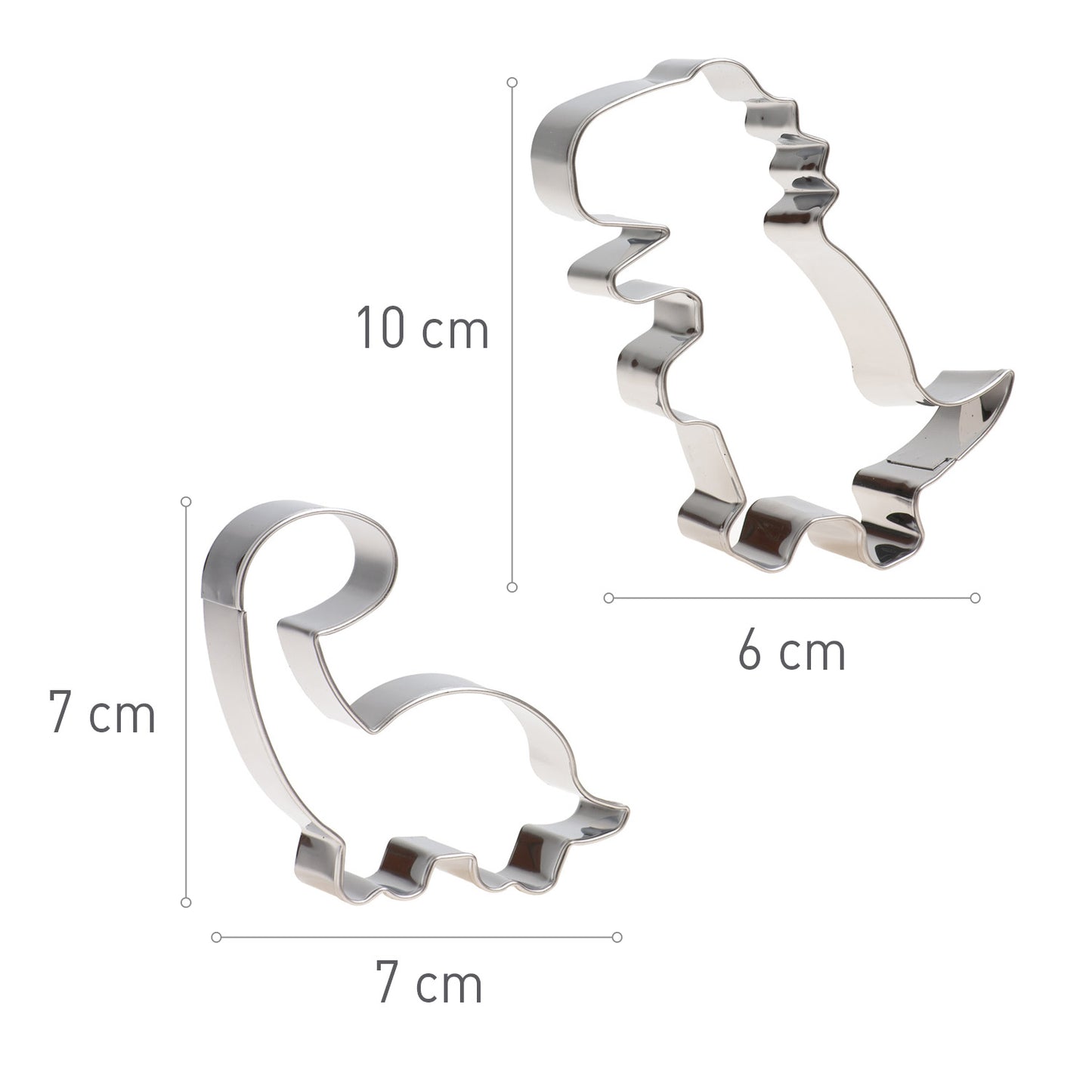 SET 2 CORTADORES DINOSAURIOS