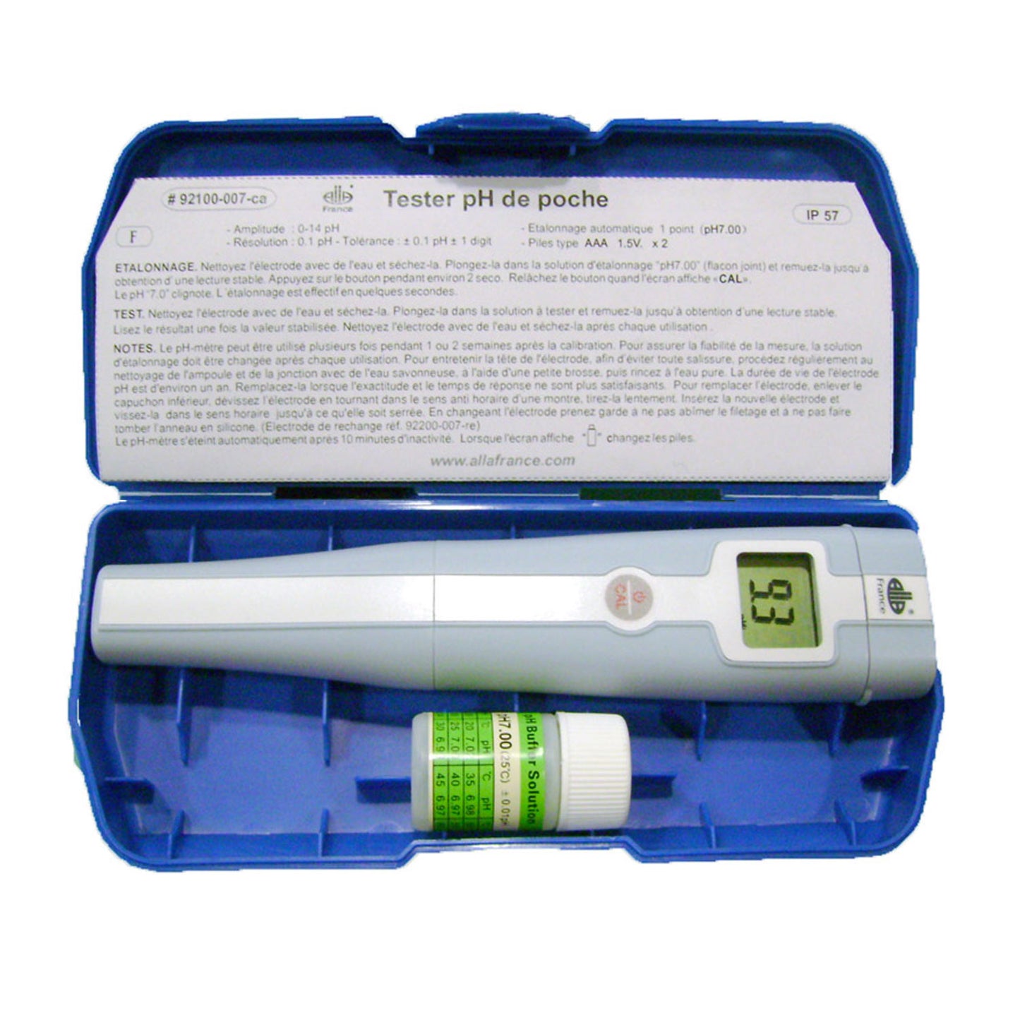 MEDIDOR DE PH DE 0 A 14 IP 57