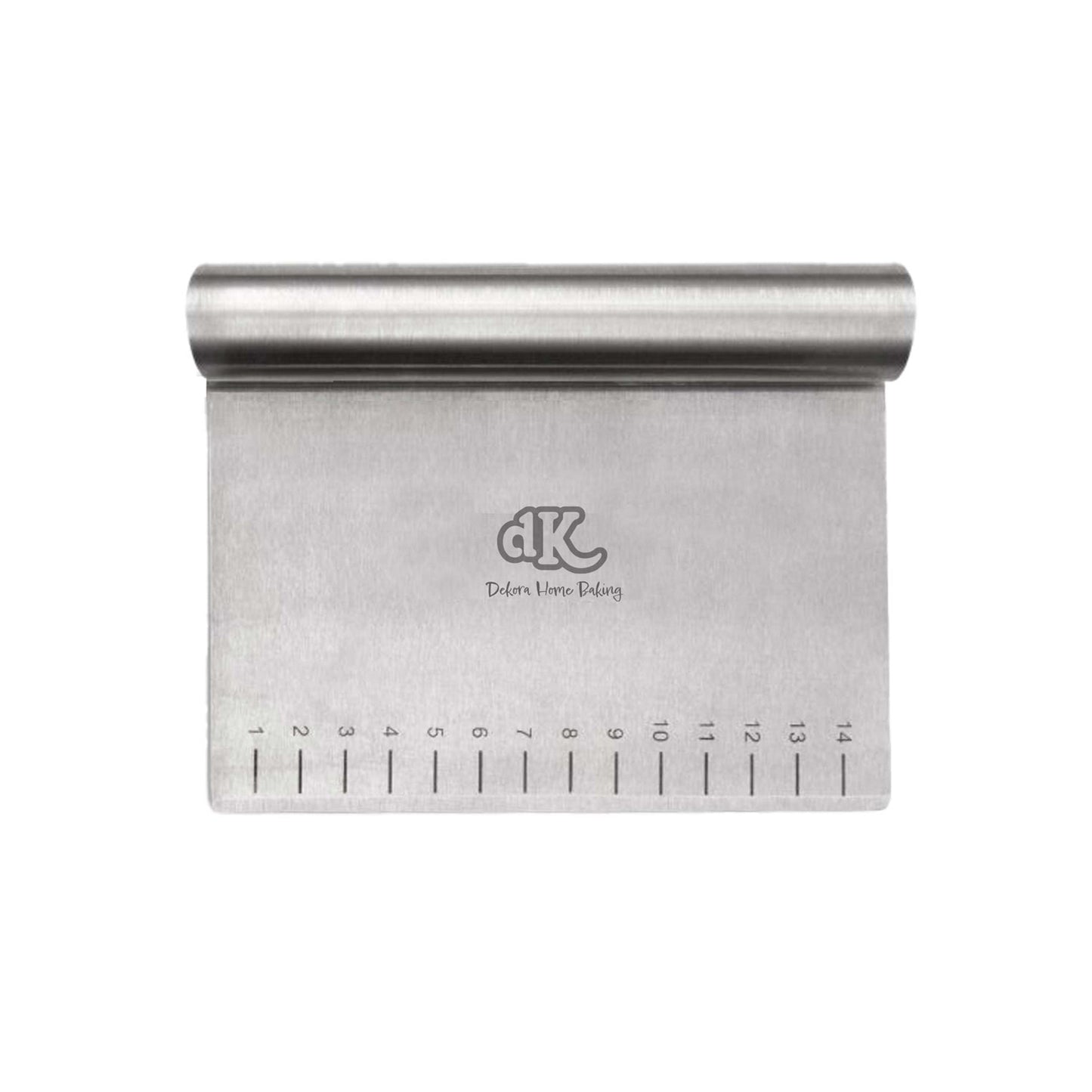 RASPADOR DE MASA ACERO INOXIDABLE 15CM- DEKORA HOME BAKING