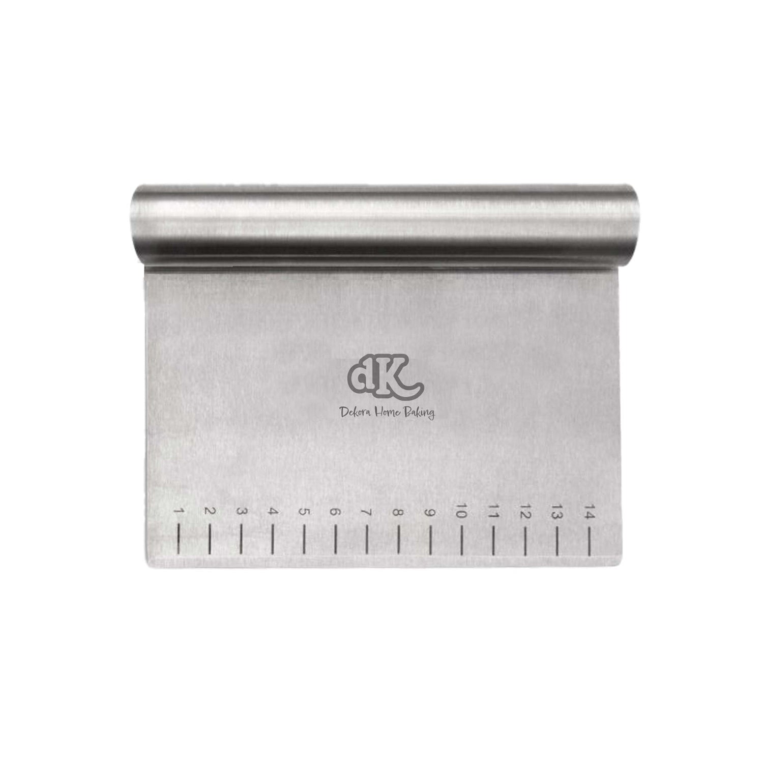 RASPADOR DE MASA ACERO INOXIDABLE 15CM- DEKORA HOME BAKING