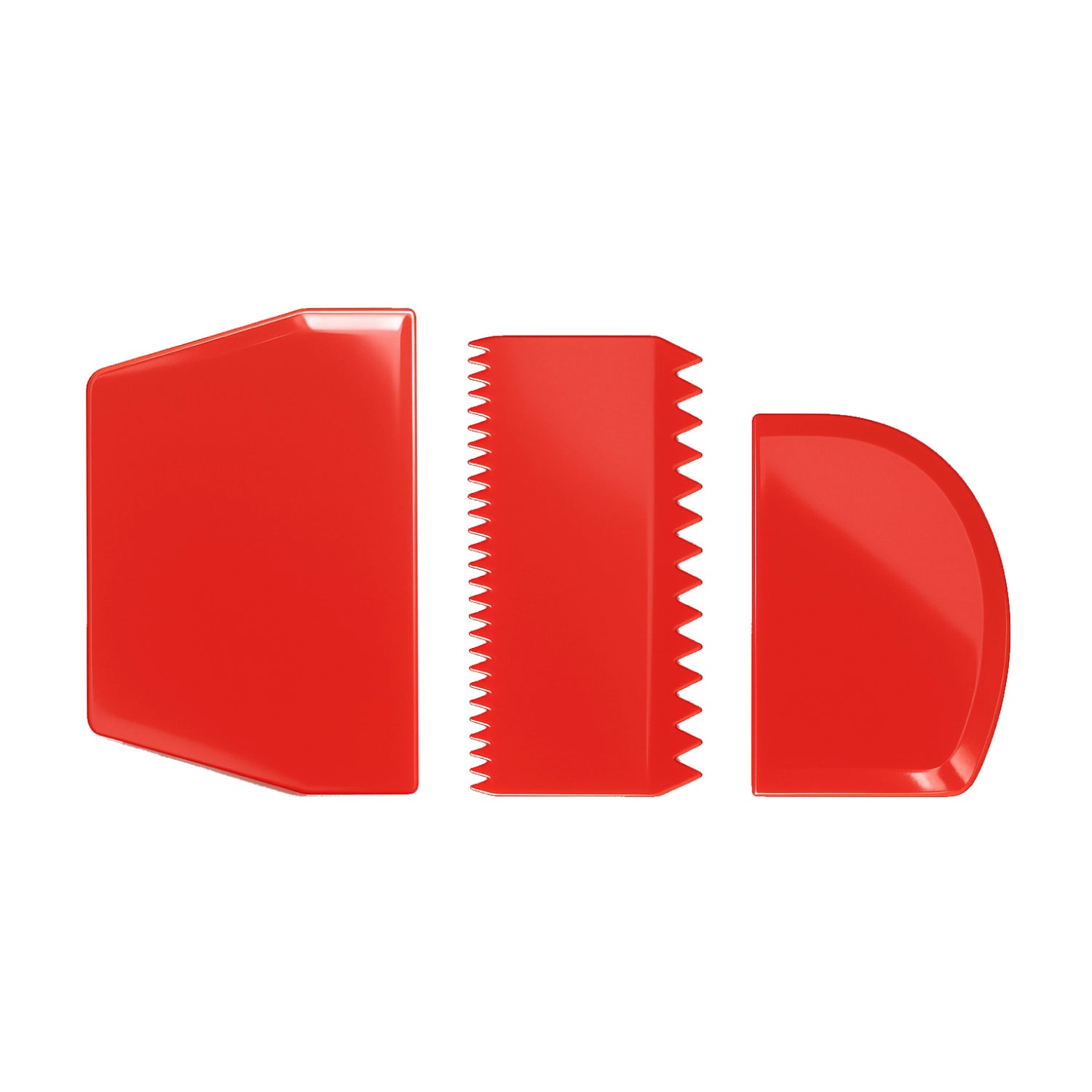 PACK 3 RASPADORES DE MASA- DEKORA HOME BAKING