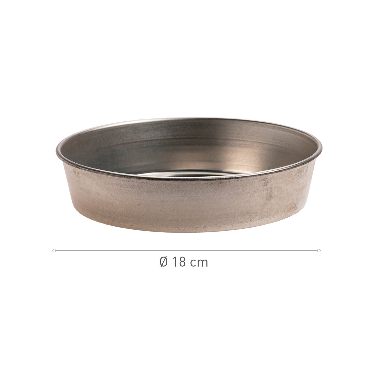 STAMPO TORTA TONDO IN OTTONE Ø 180MM