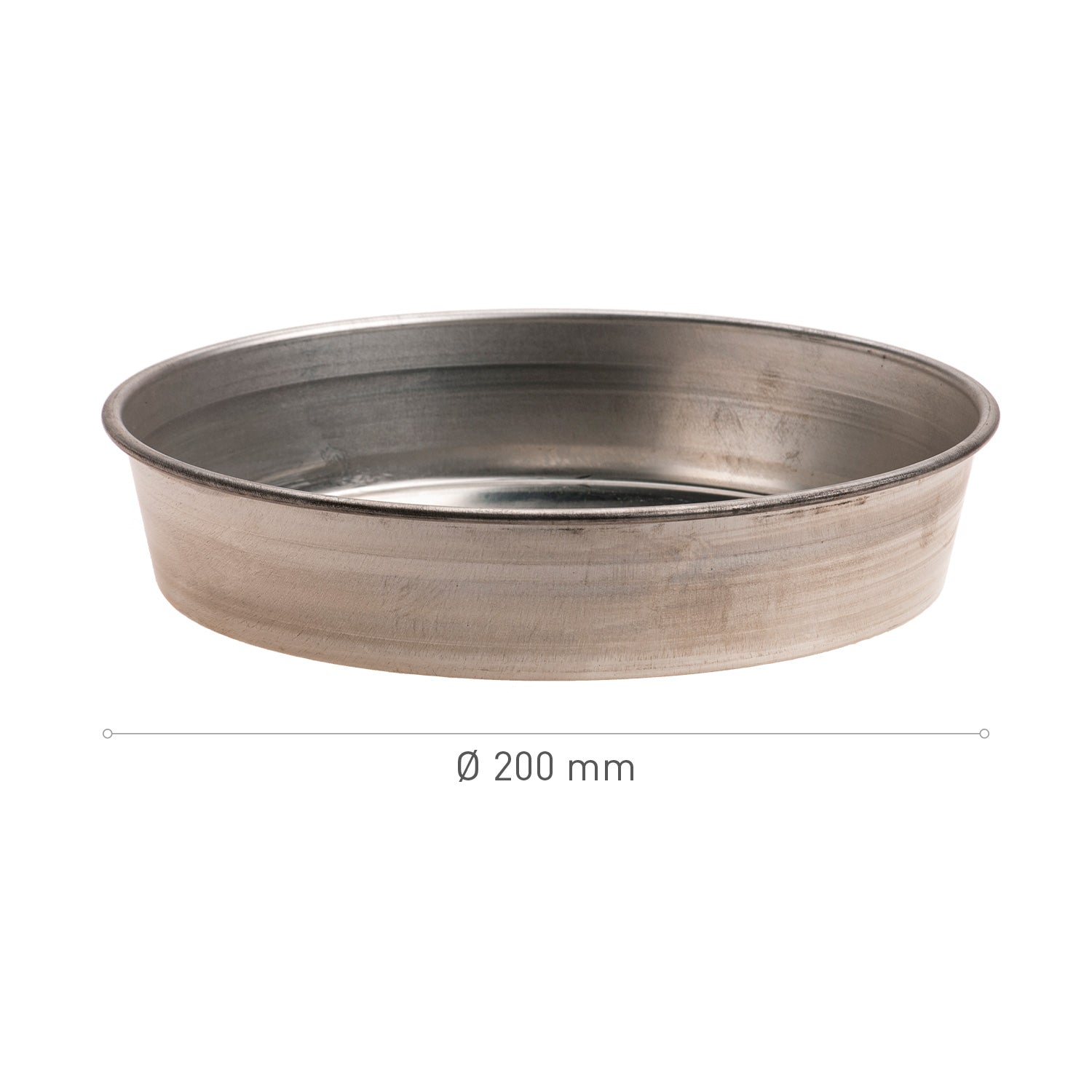 FORMA REDONDA DE BOLO LATÃO Ø 200MM