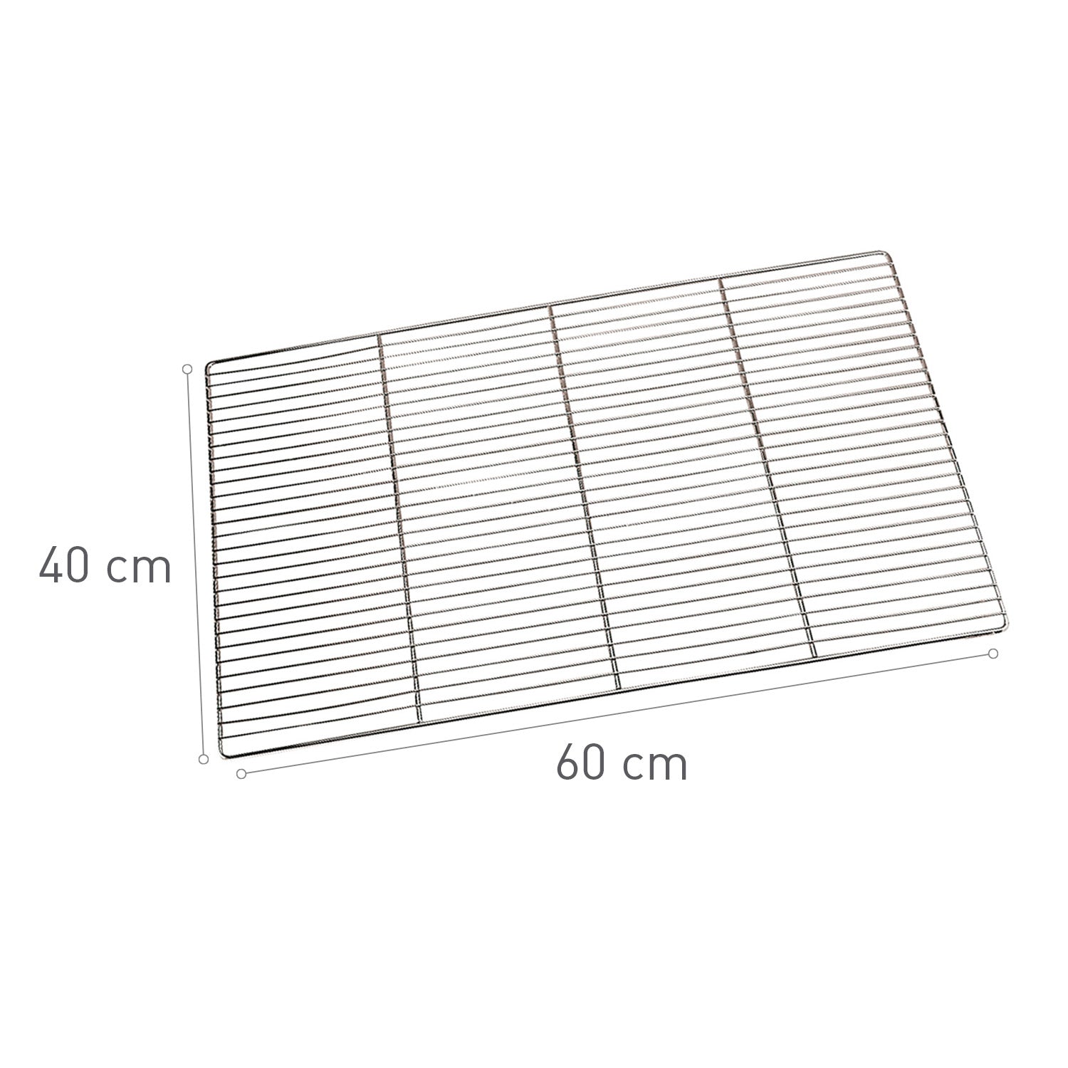 GRELHA CROMADA 60X40