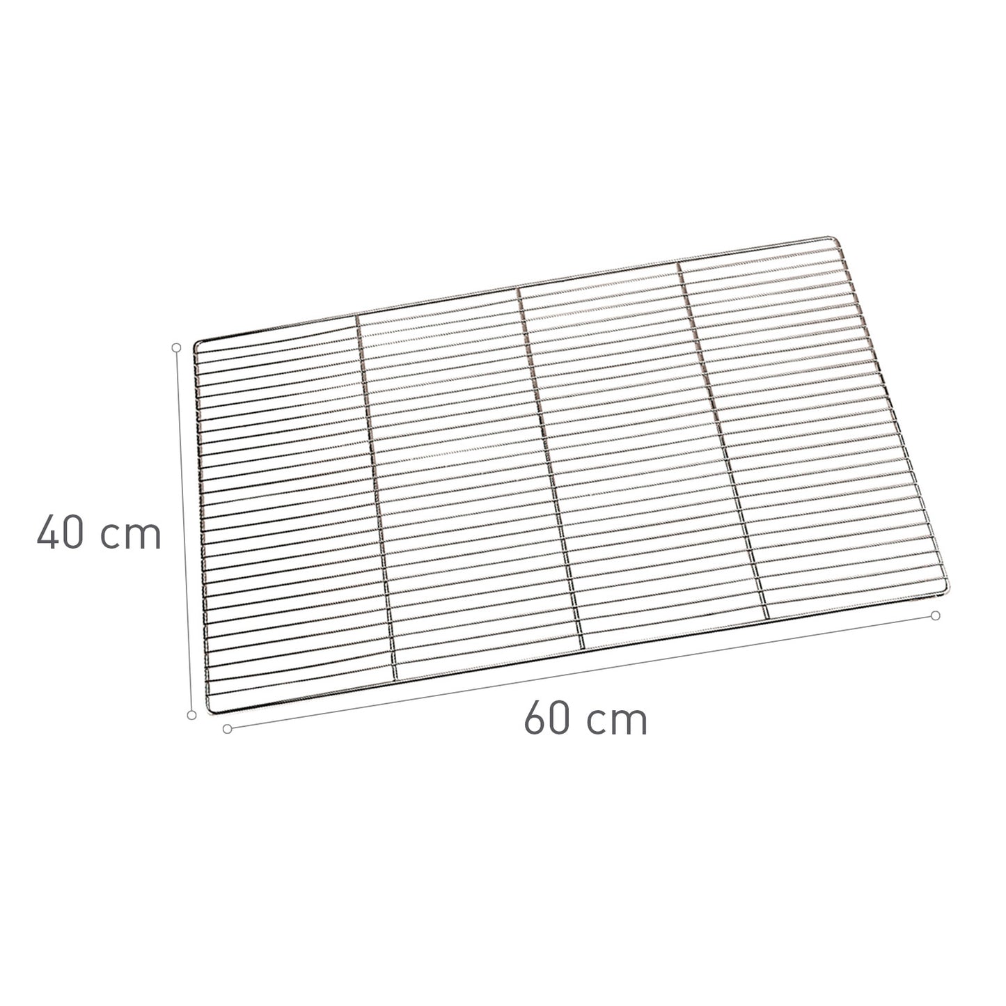 GRELHA CROMADA 60X40