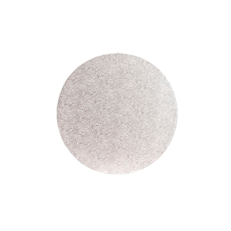 BASE PER TORTA ROTONDA ARGENTATA 25CM H12