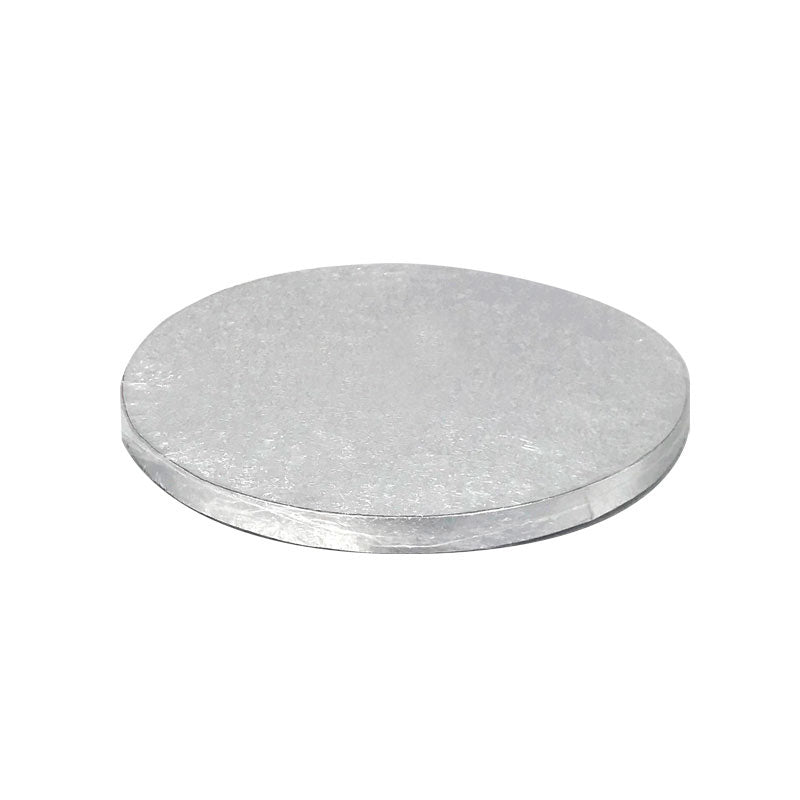 BASE PER TORTA ROTONDA ARGENTATA D.  40 CM H 1.2 CM