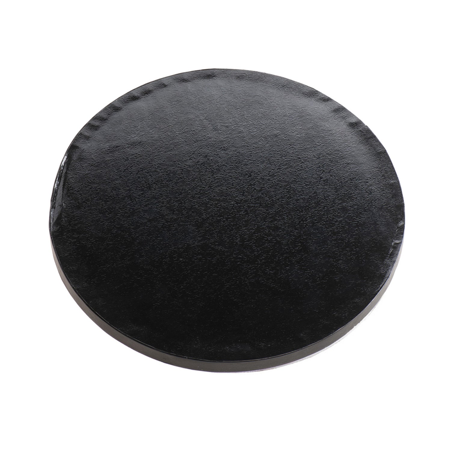 BLACK ROUND CAKE BASE 40CM H1.2CM