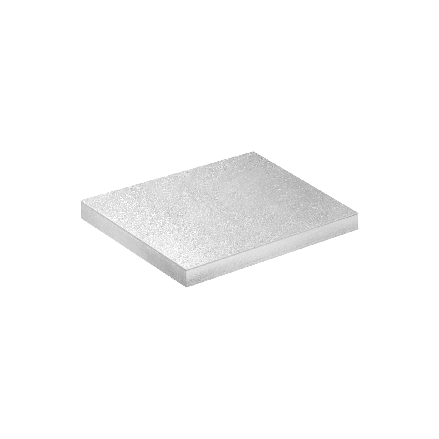 SQUARE CAKE BOARD SILVER 25X25XH1.2CM