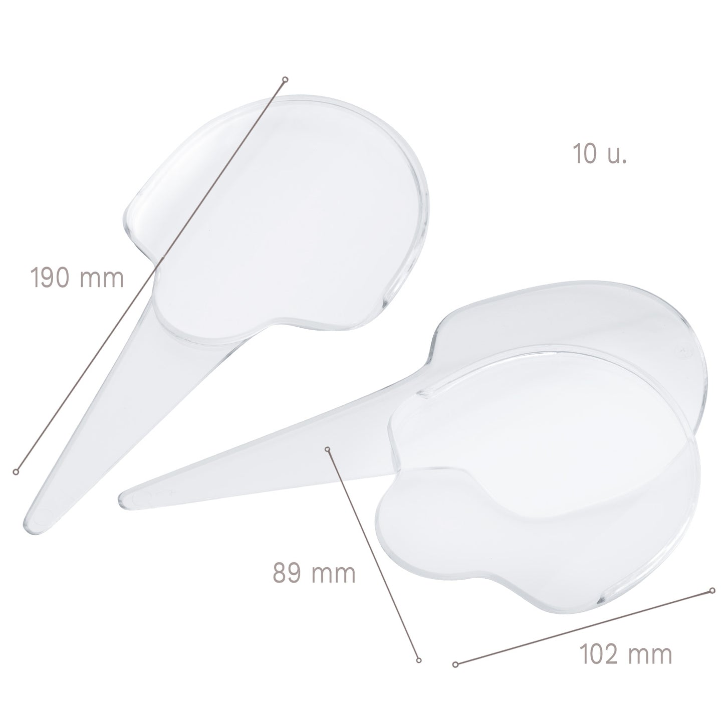 SUPPORTS POUR MARQUEURS DE SAVEUR – KIT DE 10 UNITÉS