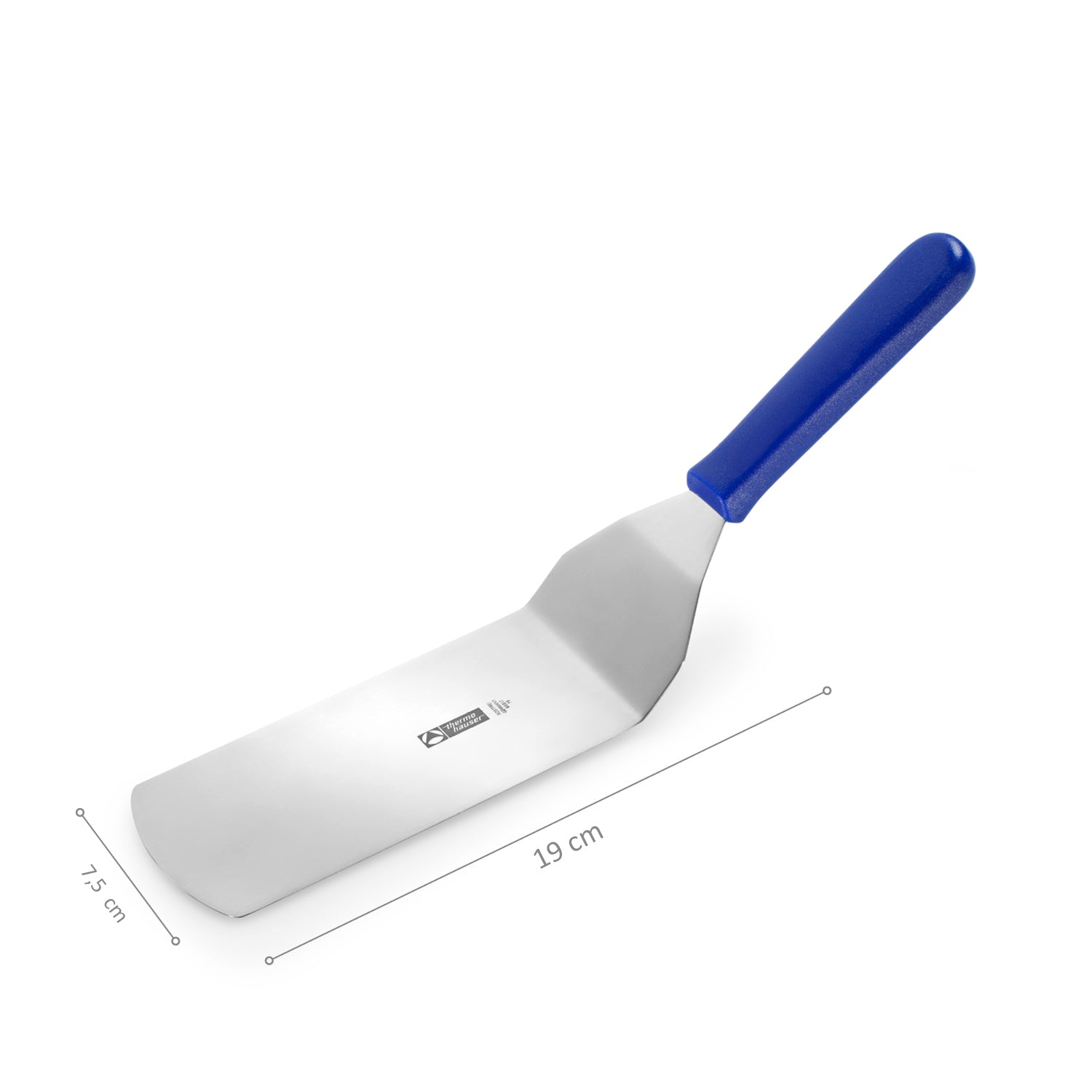 PIZZA/PAN FLIPPERS OFFSET STAINLESS SPATULA 19X7,5CM