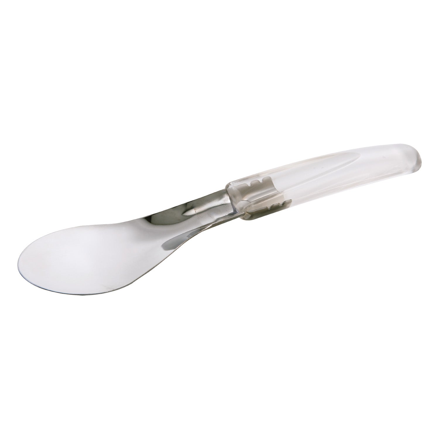 TRANSPARENT ICE CREAM SPATULA 26 CM (HANDLE 13 CM)