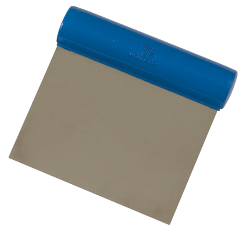 RASQUETA INOX RIGIDA RECTA 110X105MM