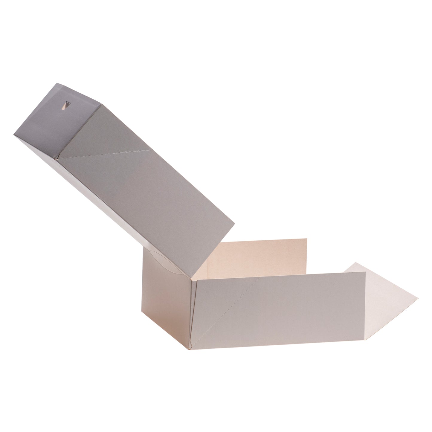 BOÎTE À GÂTEAUX EN CARTON BLANC 32X32X10CM