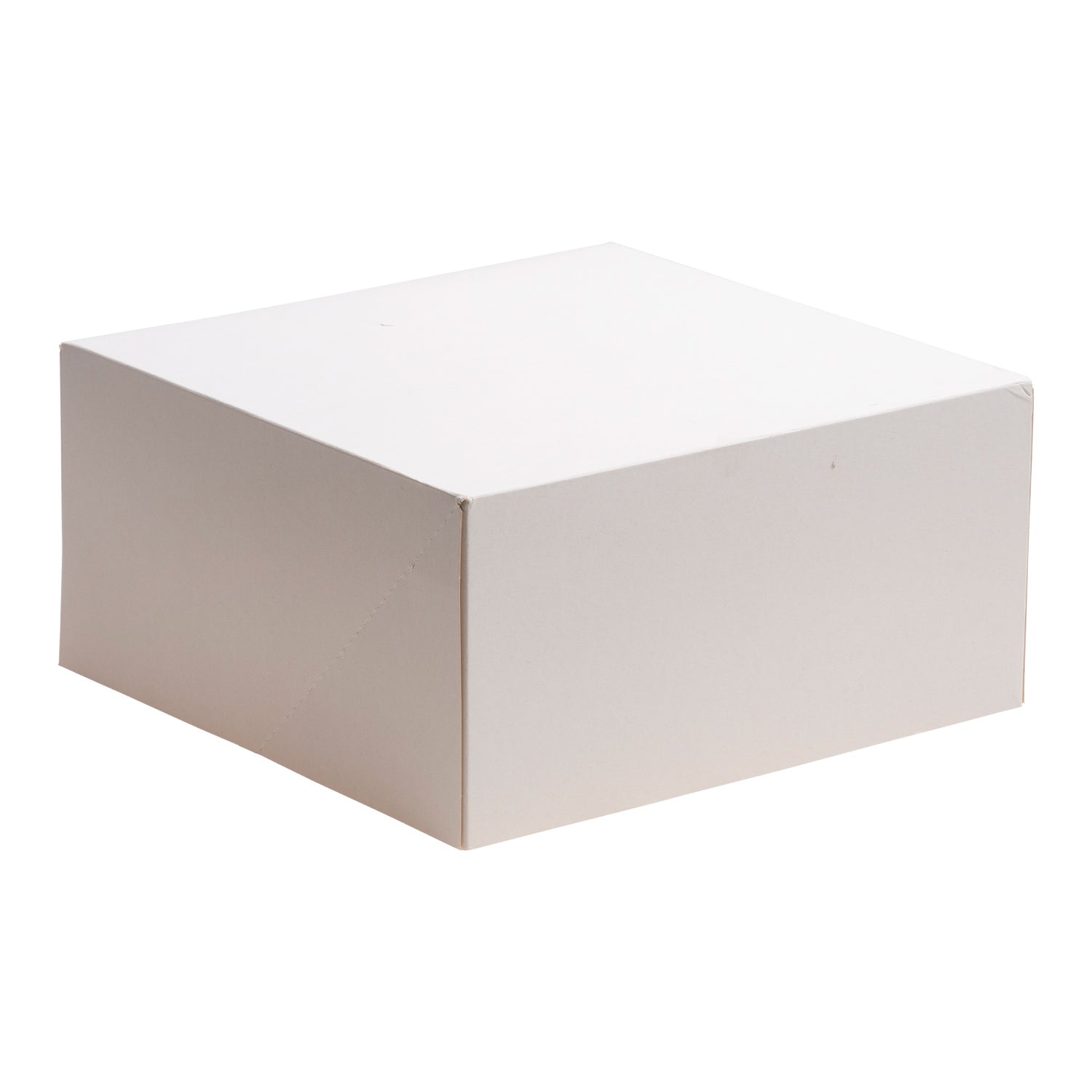 SCATOLA DA PASTICCERIA IN CARTONE BIANCO 23X23X13CM