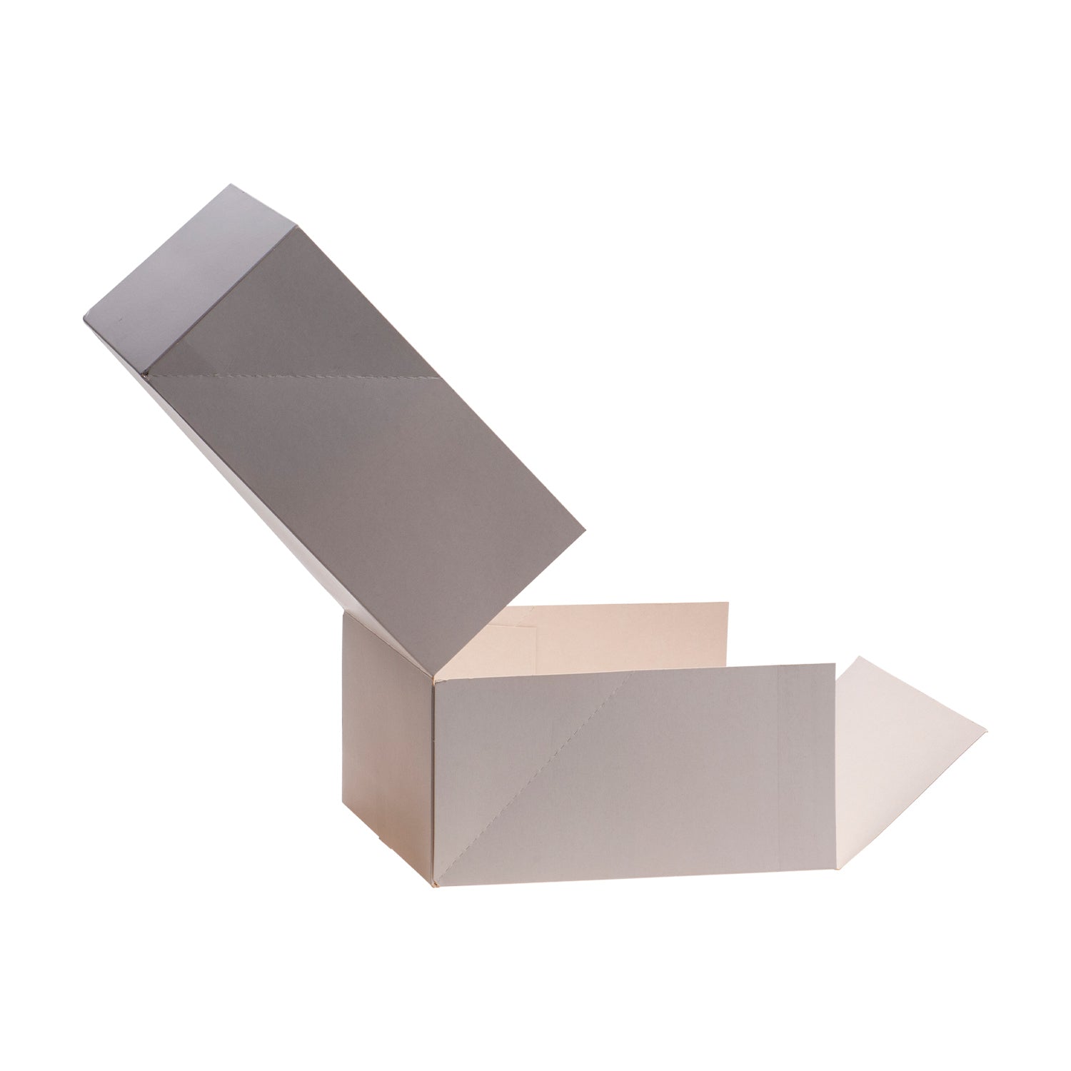 CAJA TARTA BLANCA CARTÓN 26X26X13CM