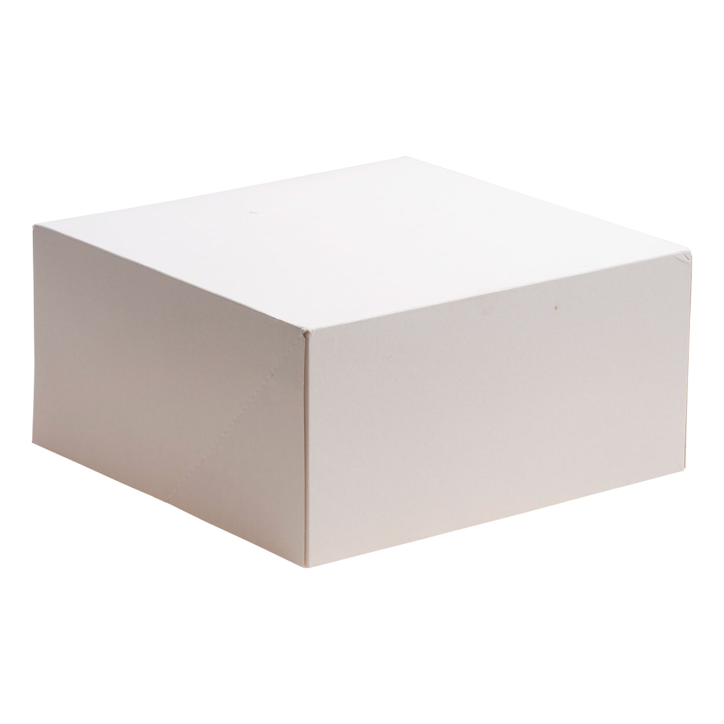CAJA TARTA BLANCA CARTÓN 26X26X13CM
