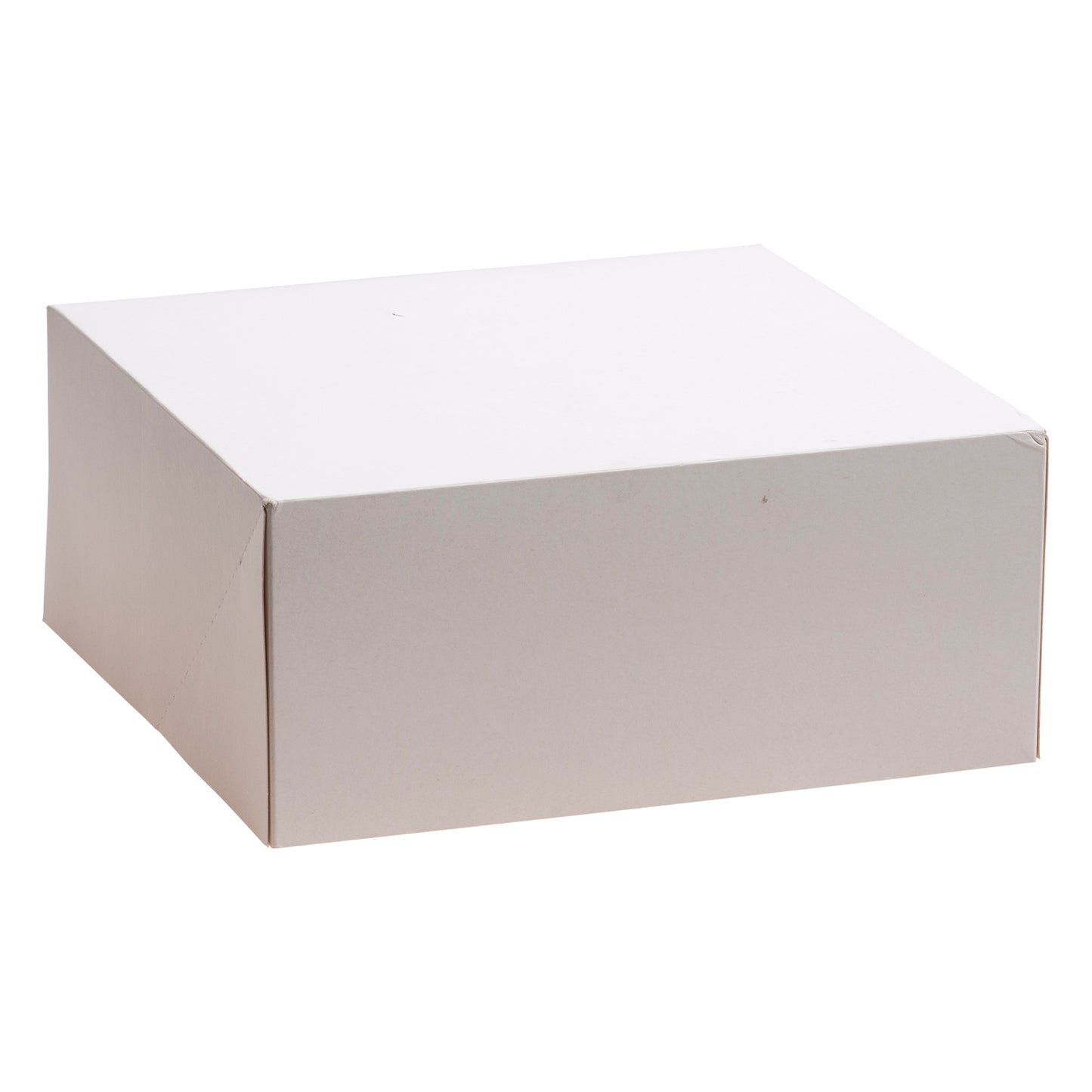 SCATOLA PER DOLCI IN CARTONE BIANCO 32X32X13CM