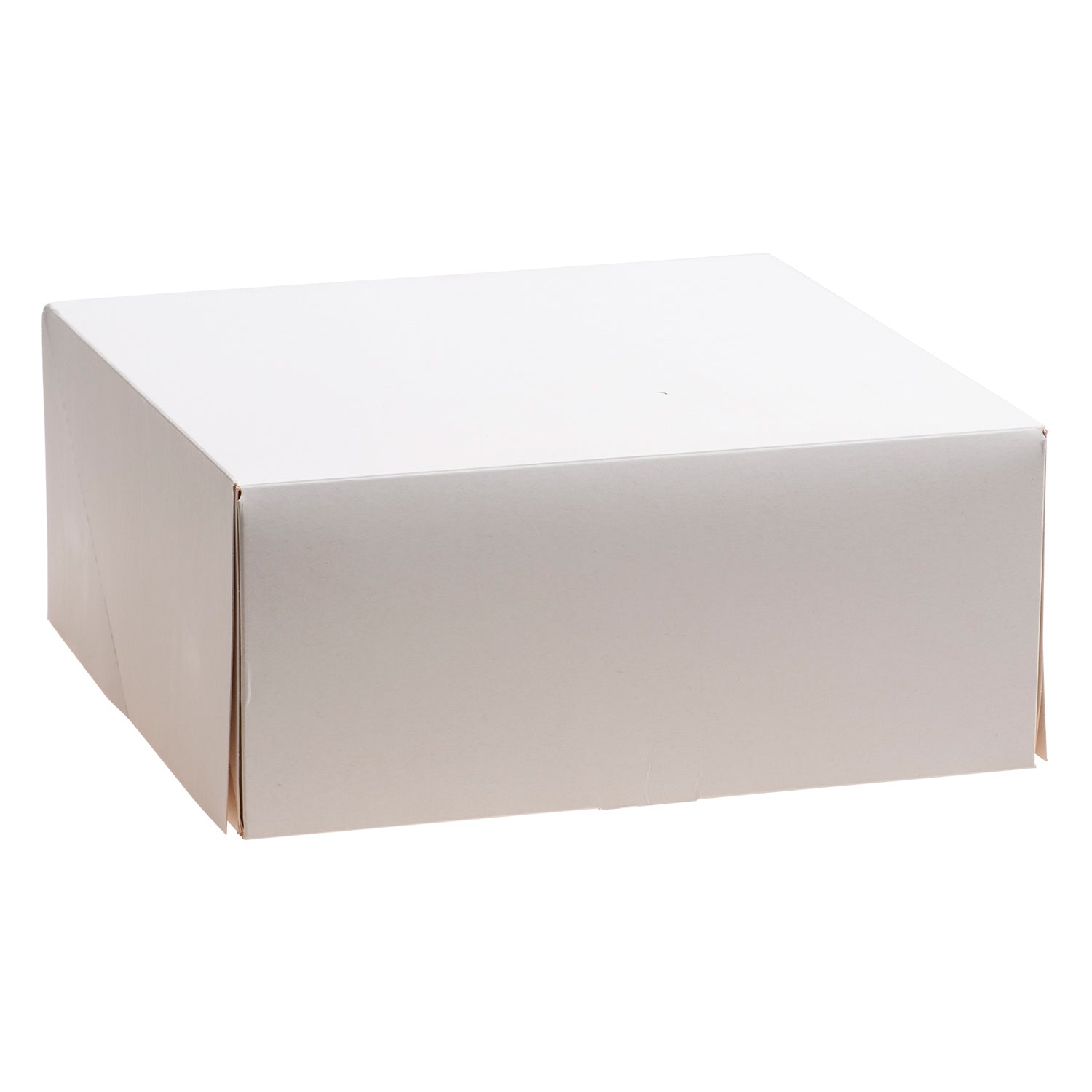 SCATOLA PER DOLCI IN CARTONE BIANCO 32X32X13CM